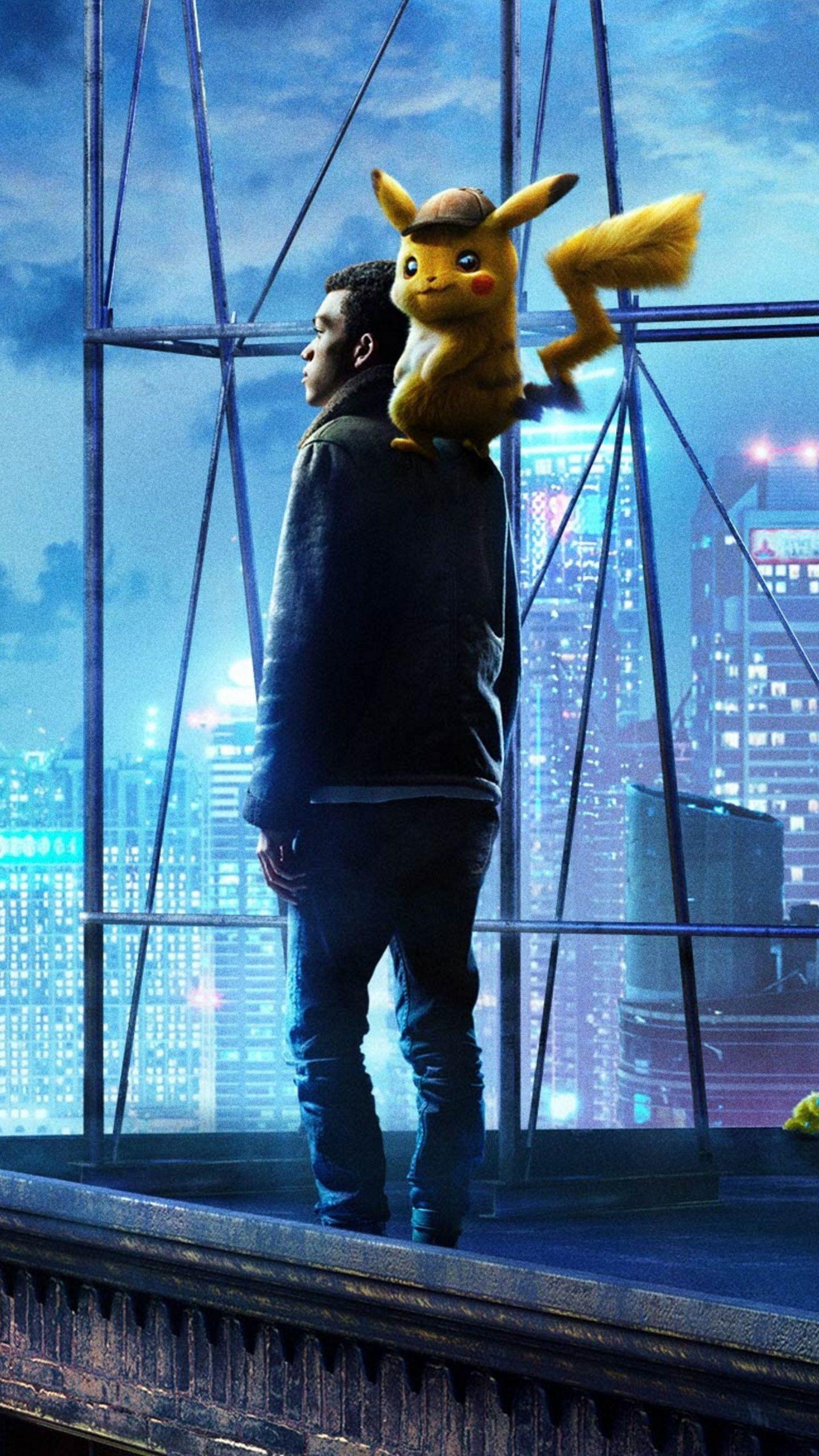 1440x2560 POKÉMON Detective Pikachu Wallpaper. Pikachu