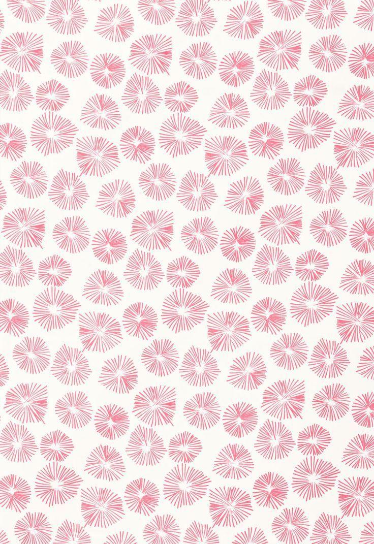 736x1071 Rose et blanc. Pattern wallpaper, Schumacher fabric, Fabric wallpaper