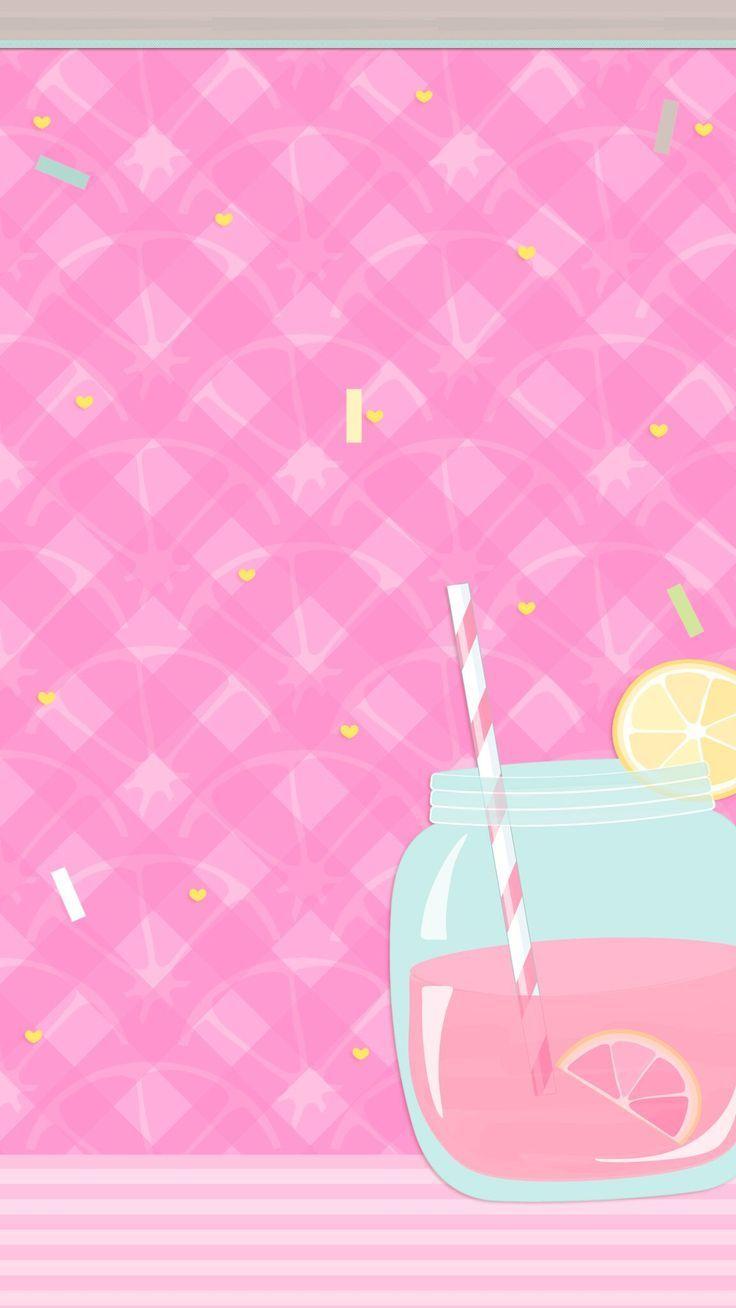 Pink Lemon Fabric Wallpaper and Home Decor  Spoonflower