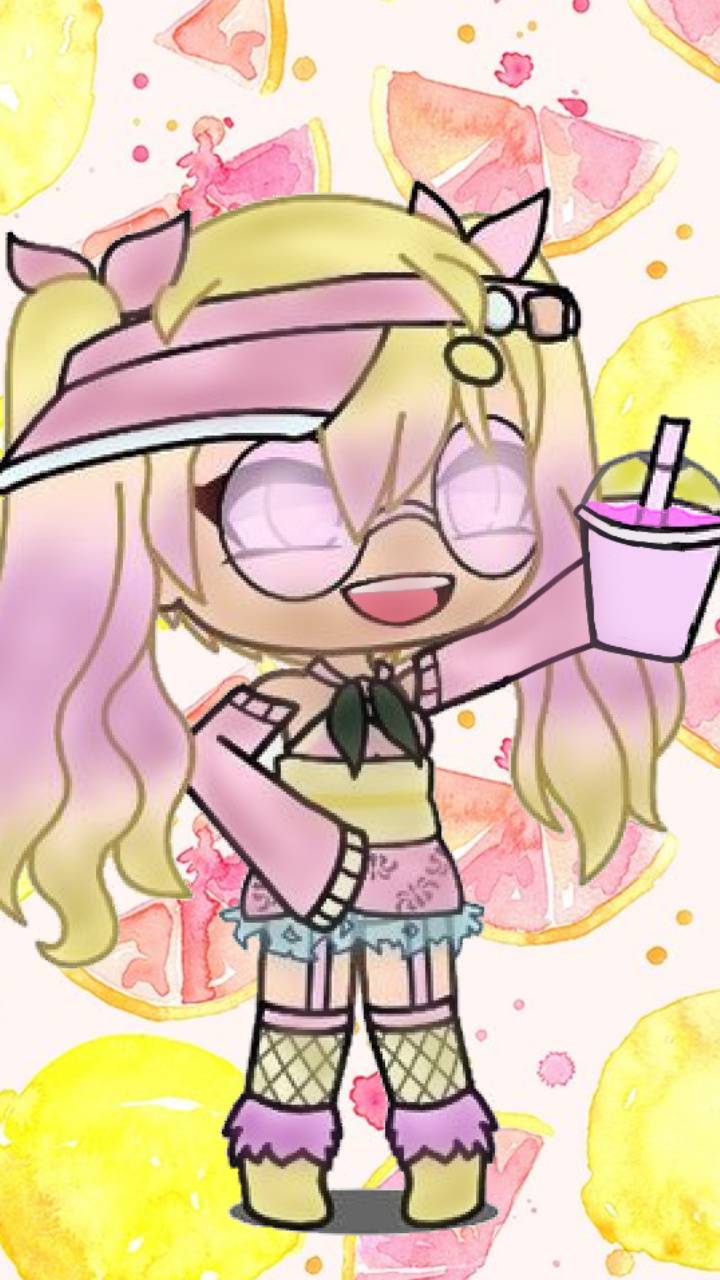 720x1280 Pink Lemonade Gacha wallpaper