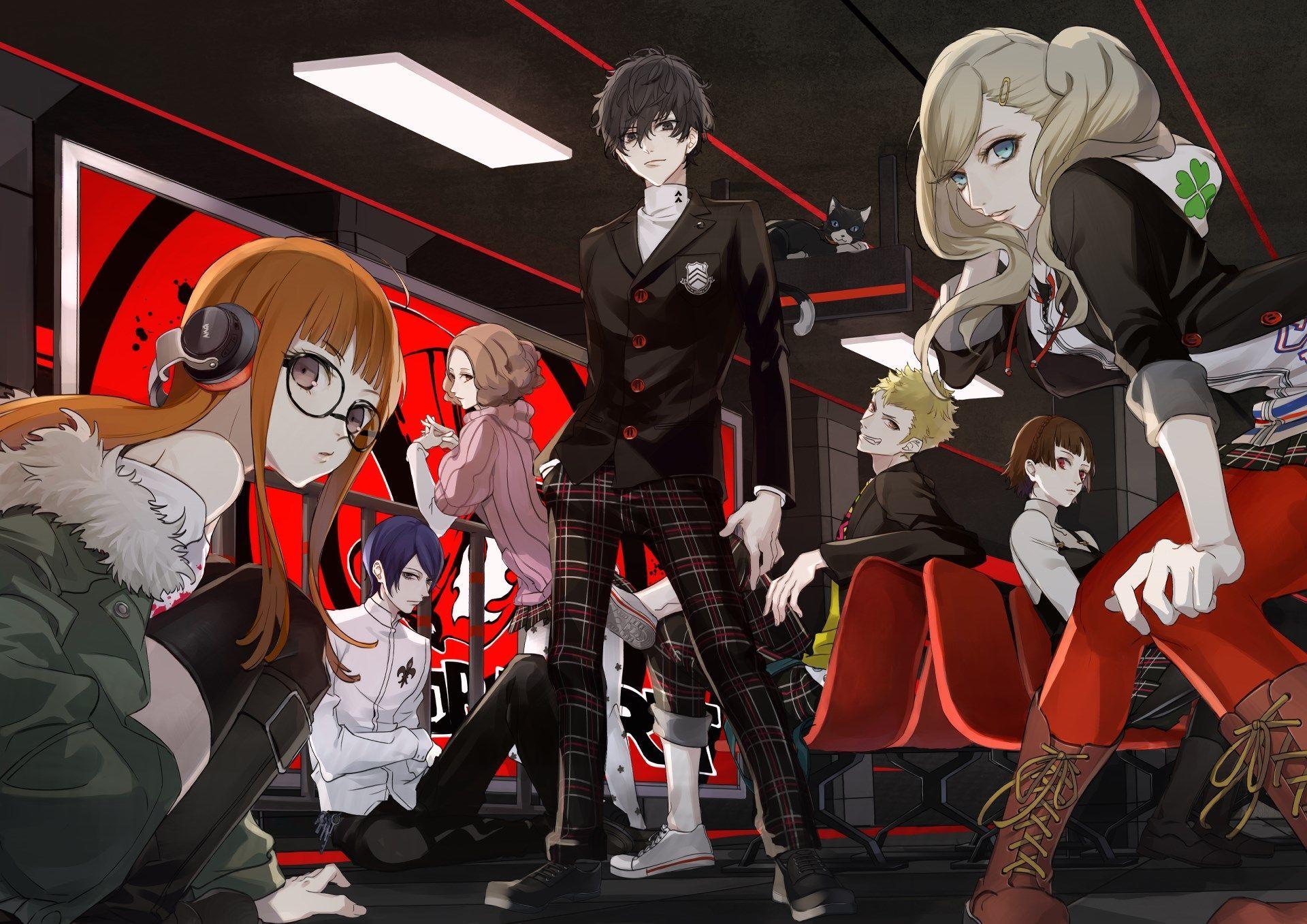 1920x1357 HQ Definition Wallpaper Desktop persona 5. Persona