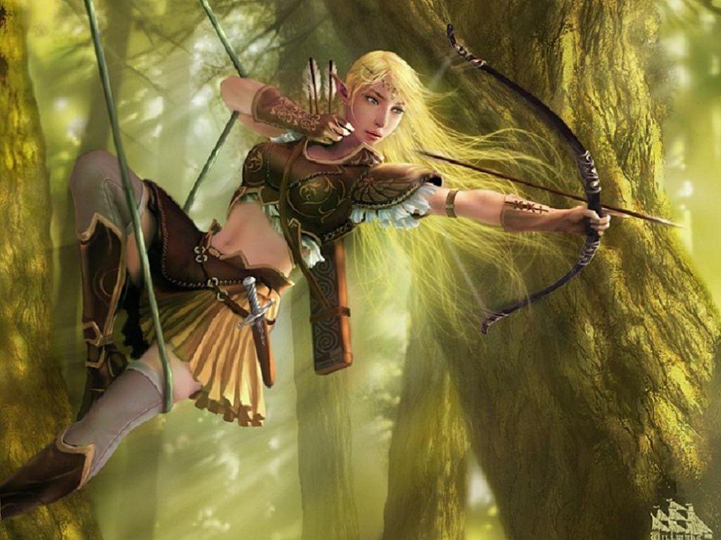 1025x768 Elf Woman, Download Photo, Wallpaper For Desktop, Wallpaper & Background Download