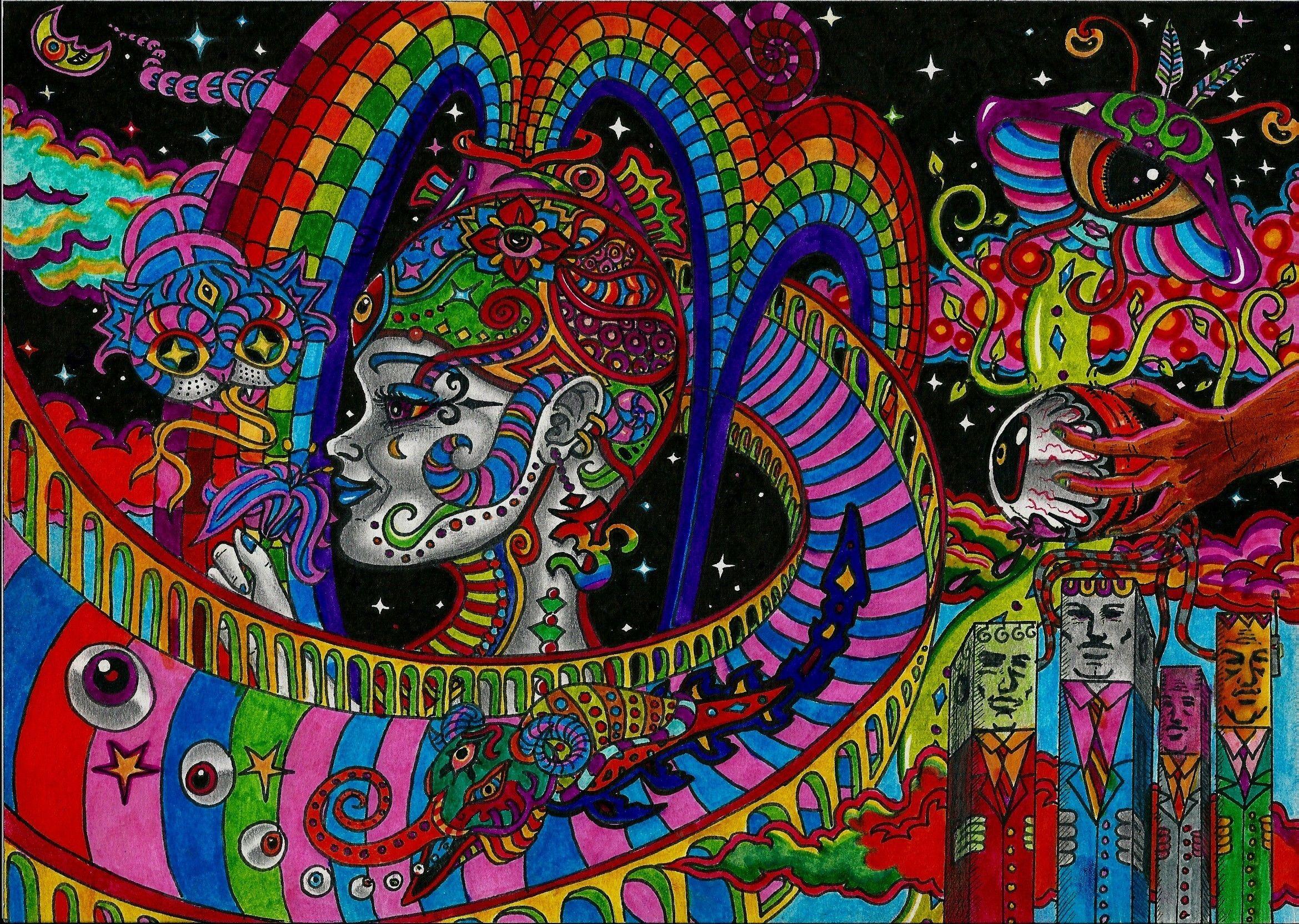 2339x1664 Trippy HD Wallpaper