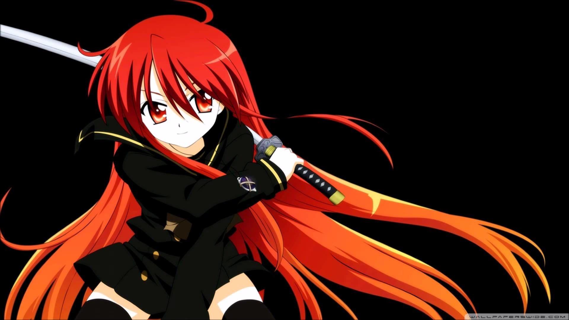 1920x1080 Female Anime Samurai Wallpaper