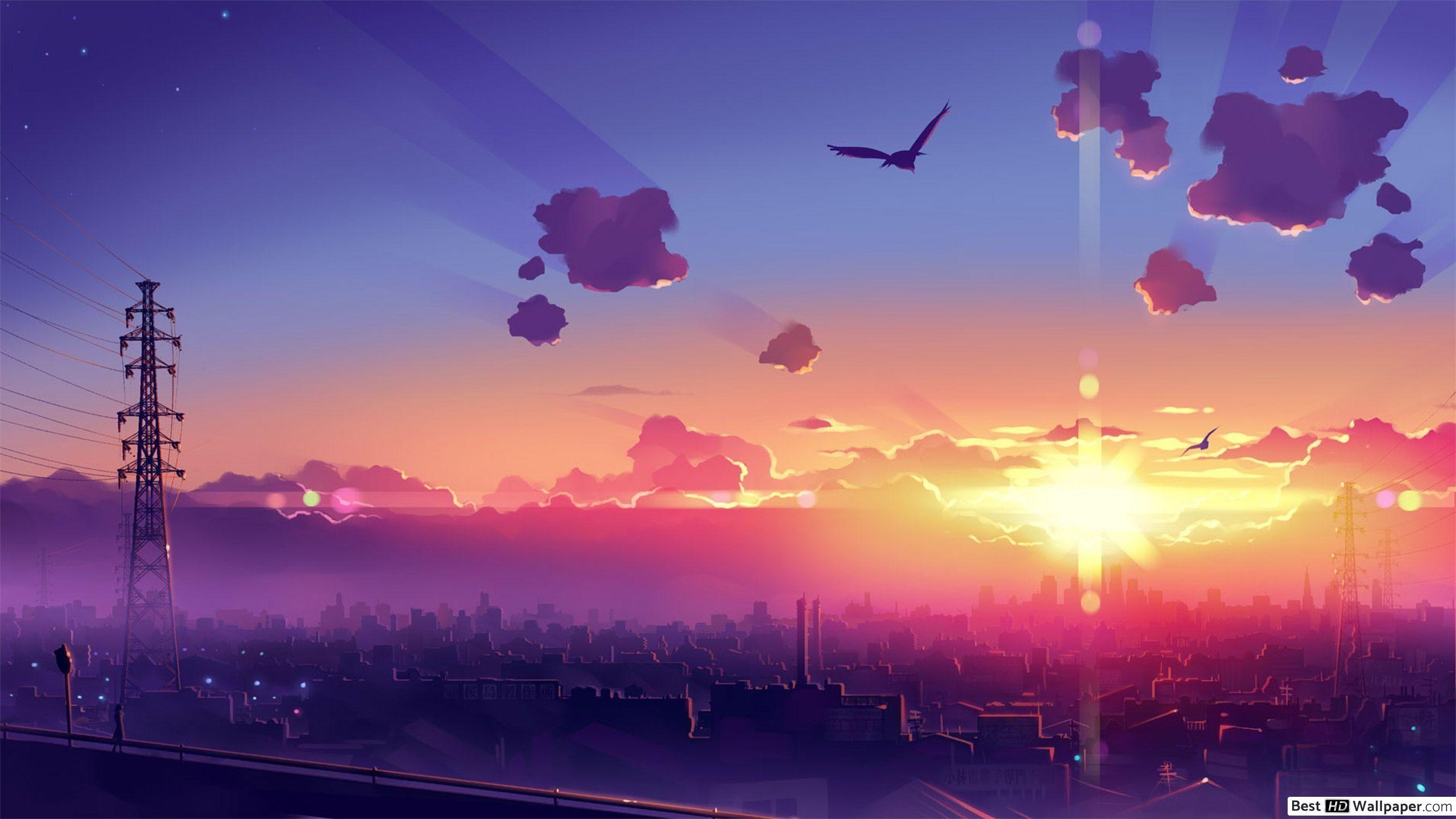 Anime Cityscape Wallpapers - Top Free Anime Cityscape Backgrounds