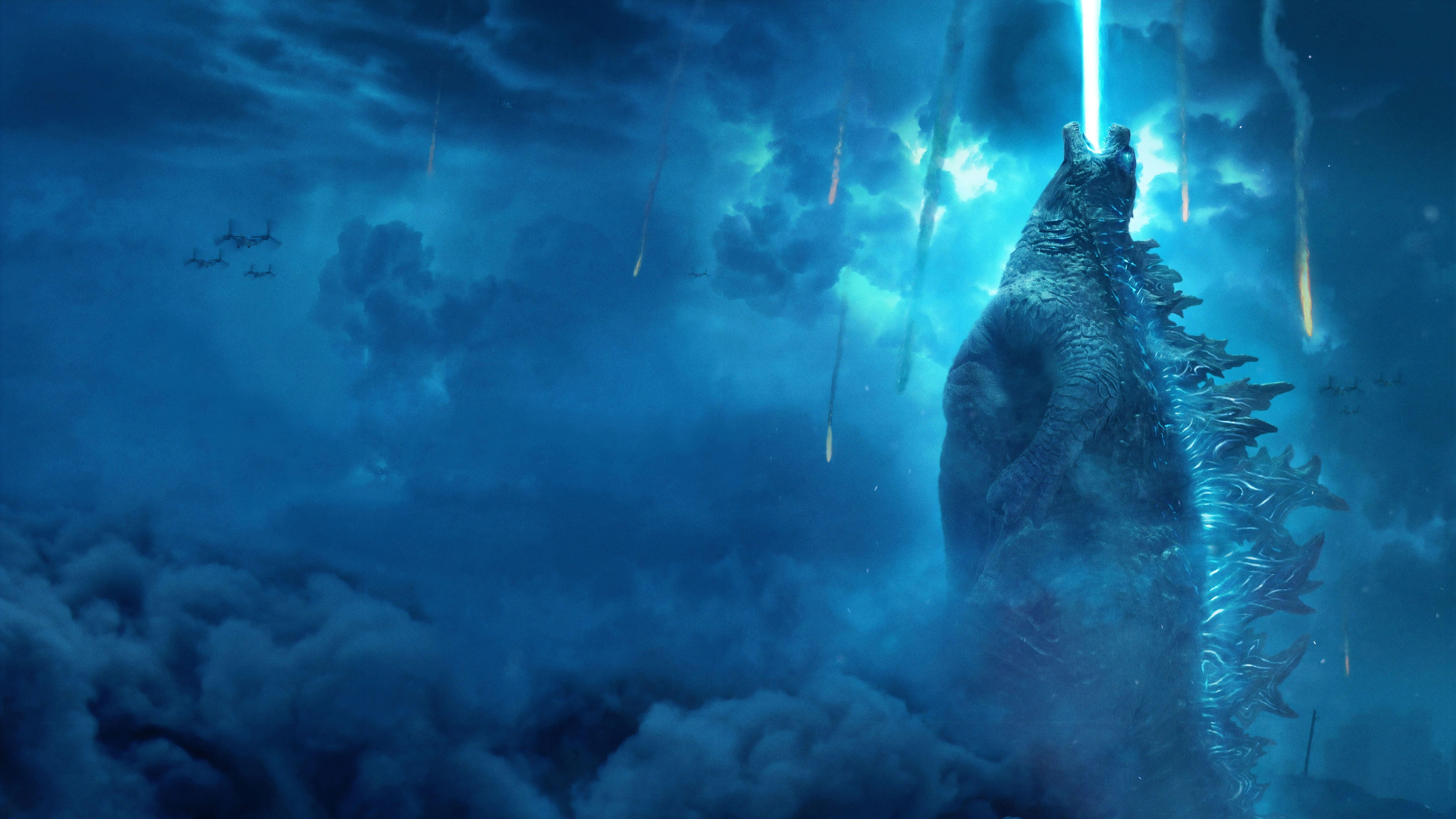 7680x4320 Godzilla King of the Monsters 4K 8K Wallpaper. HD Wallpaper