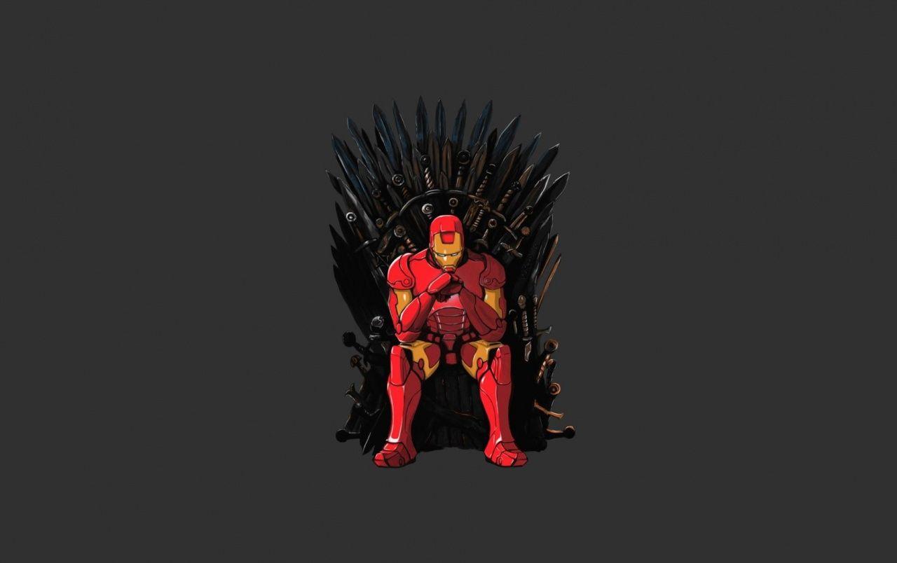 1280x804 Iron Man Game of Thrones Mashup wallpaper. Iron Man Game of Thrones Mashup