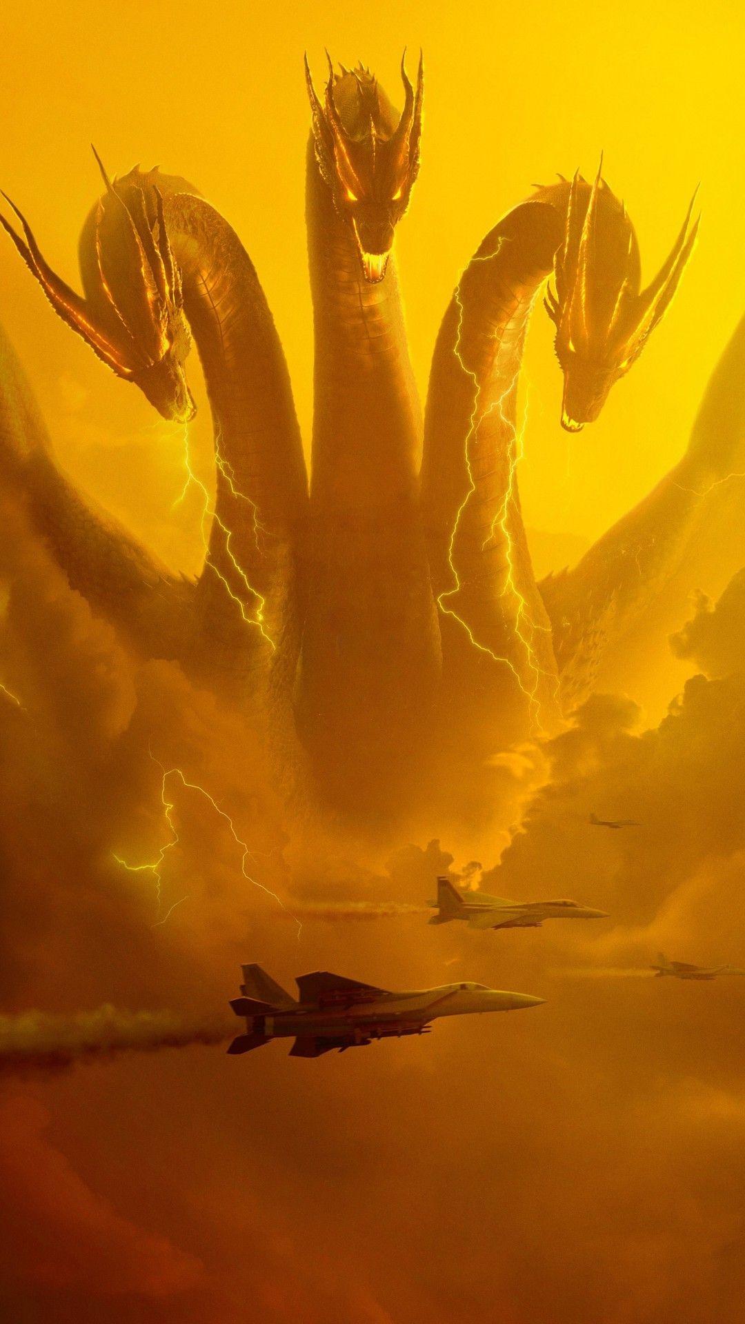 1080x1920 Wallpaper Godzilla King Of The Monsters iPhone With