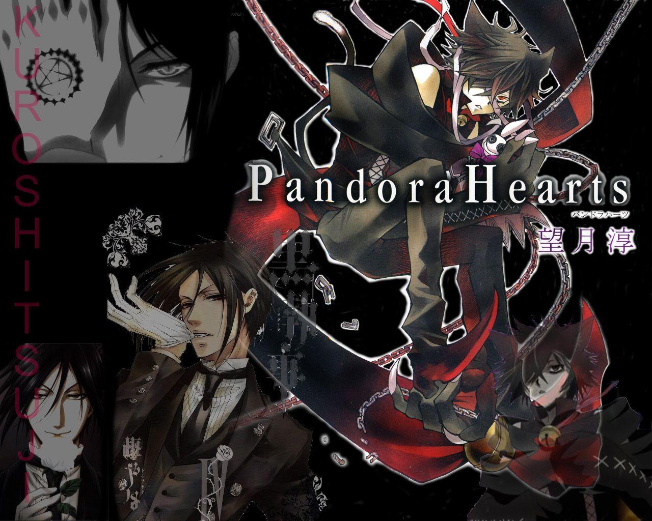 1280x1024 Free download used the anime Kuroshitsuji and Pandora Hearts tto