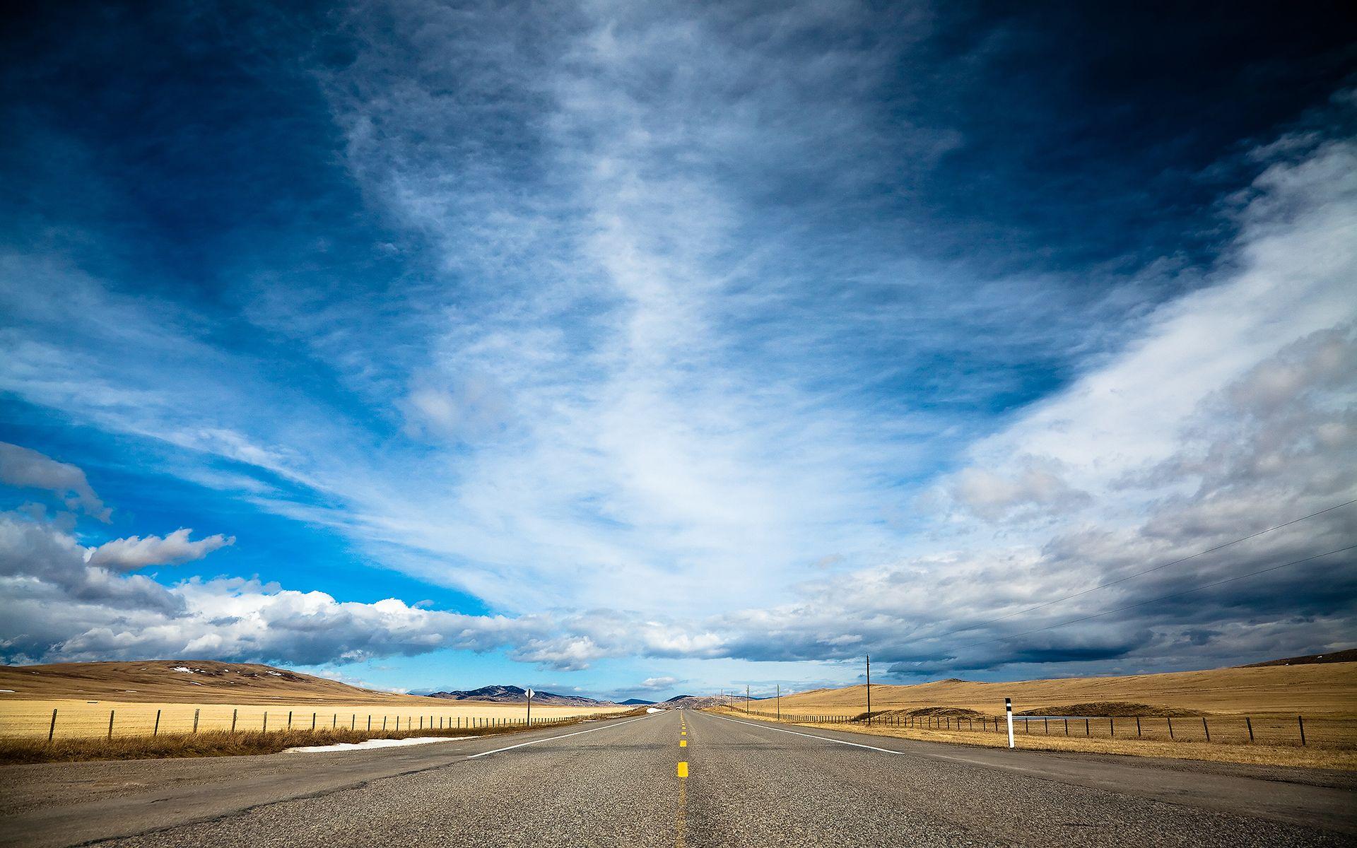 open road wallpaper hd