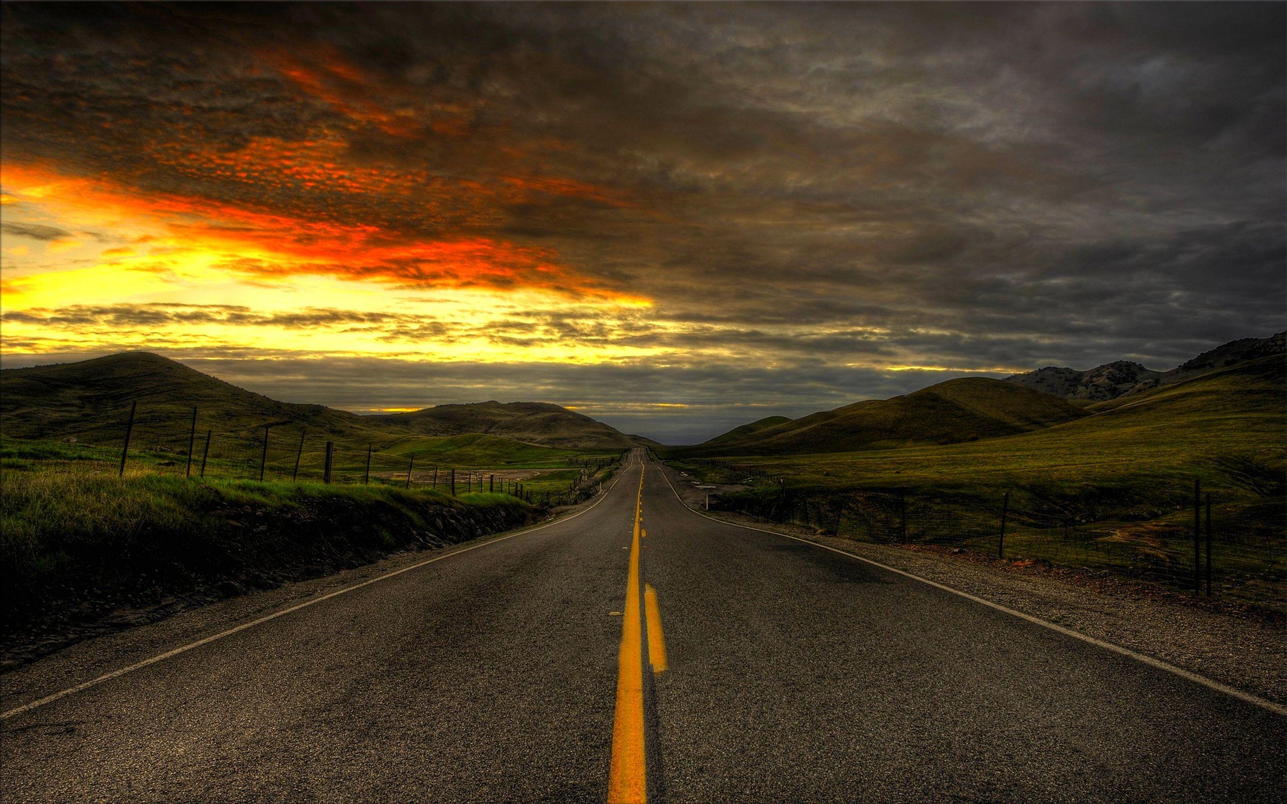 the open road