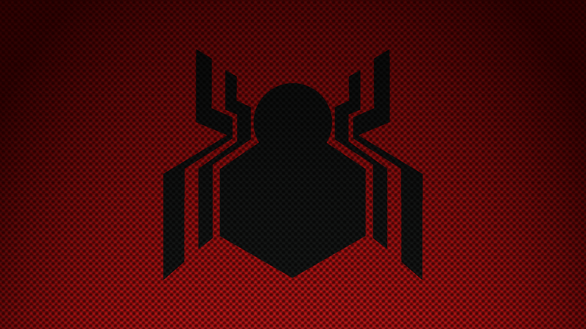 1920x1080 Made A Simple MCU Spider Man Logo Wallpaper