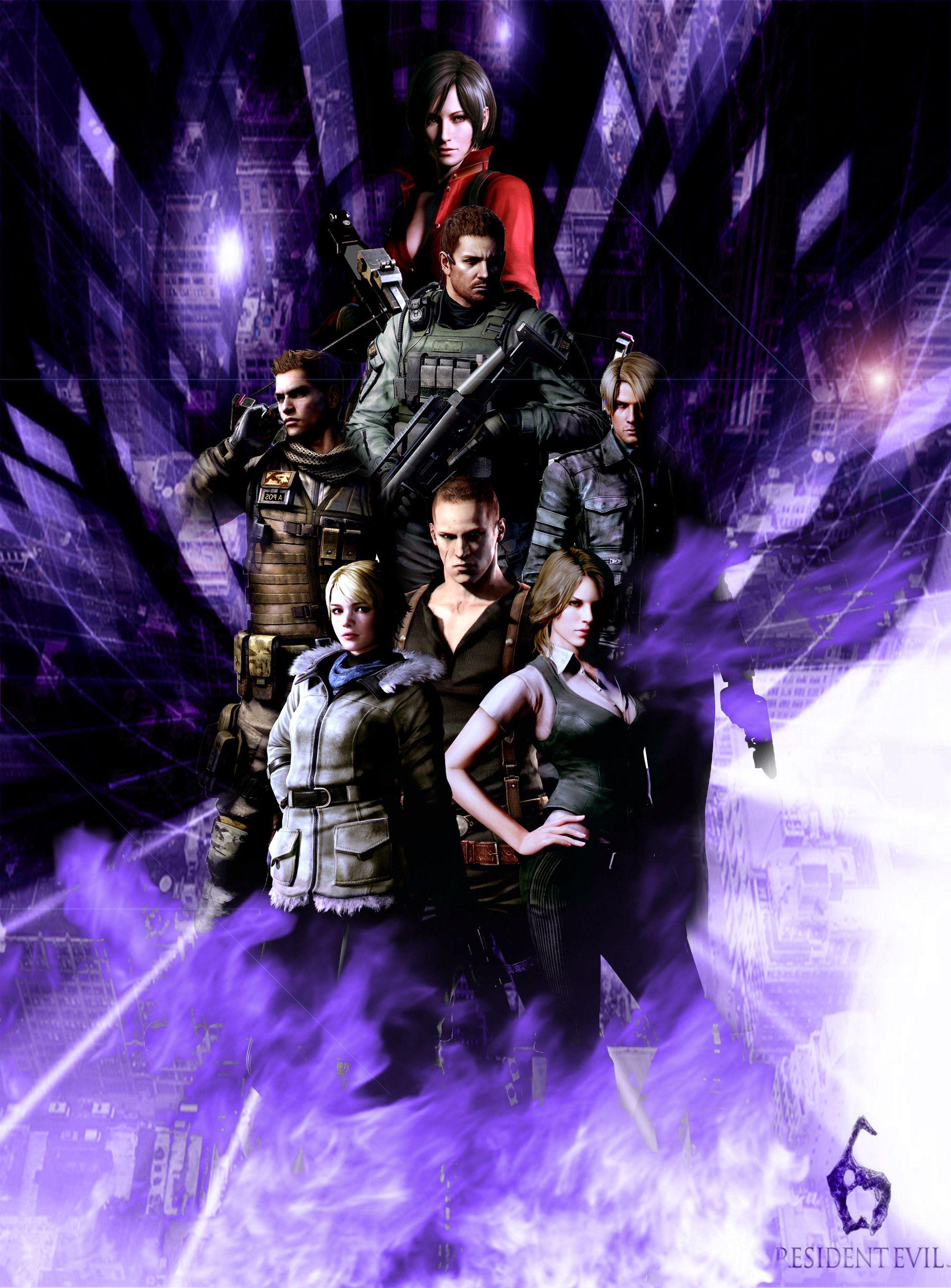 1920x2600 Resident Evil 6 Android Wallpaper