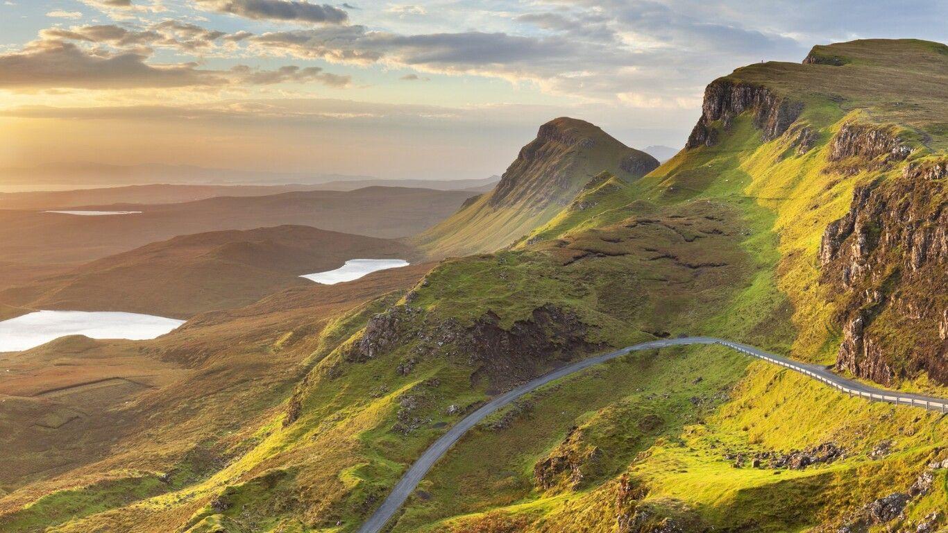 1366x768 Windows 10 Landscape 1366x768 Resolution HD 4k Wallpaper, Image, Background, Photo and Picture