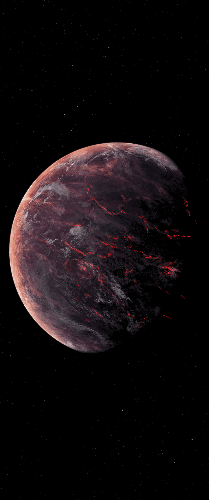 670x1600 Red Planet. HD phone wallpaper, Planets wallpaper