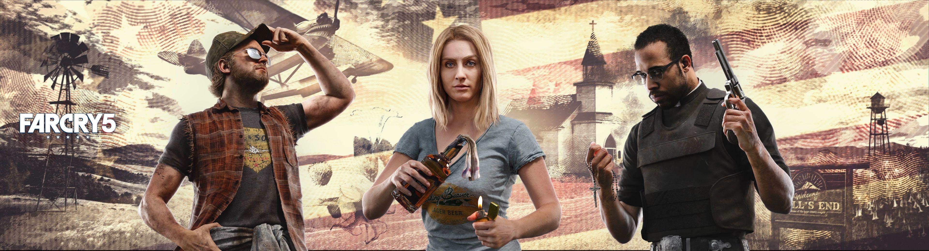 3840x1038 far cry 5 4k wallpaper cool. Far cry 5