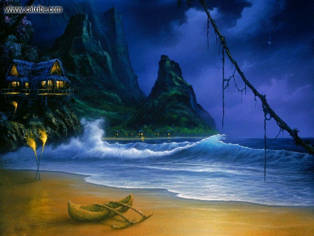 1024x768 3D Landscape: David C Miller Magical Moment, picture nr. 5683