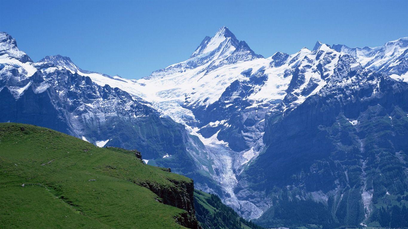1366x768 Free download mountain snow background categories nature