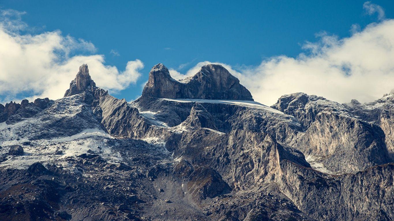 1366x768 Desktop Wallpaper Alps Austria Nature mountain 1366x768