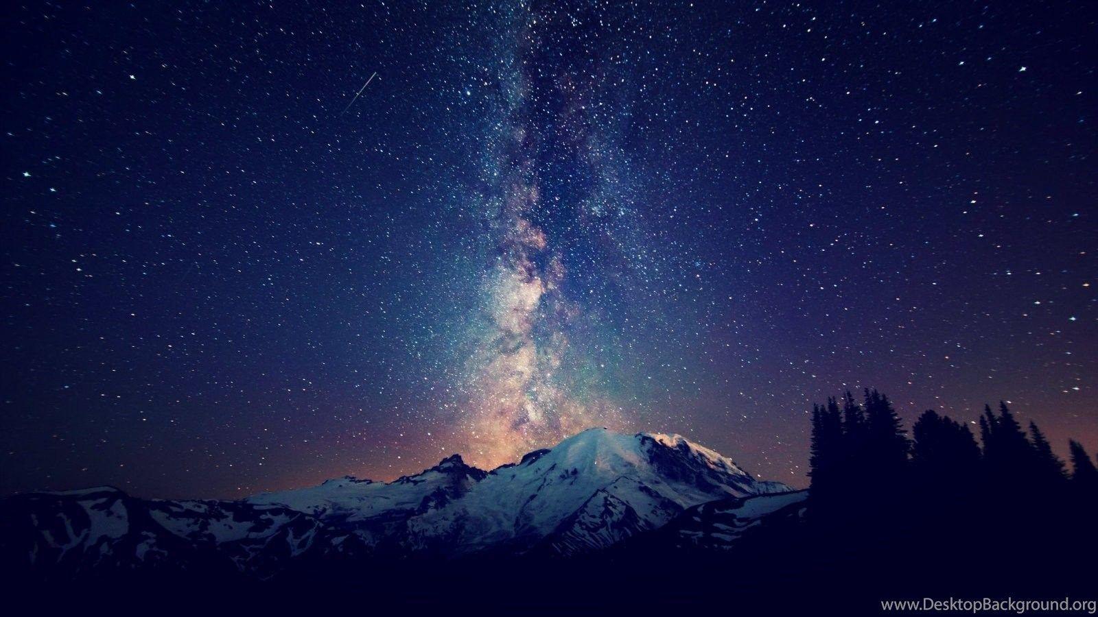 1600x900 Space Mountain Wallpaper Desktop Background