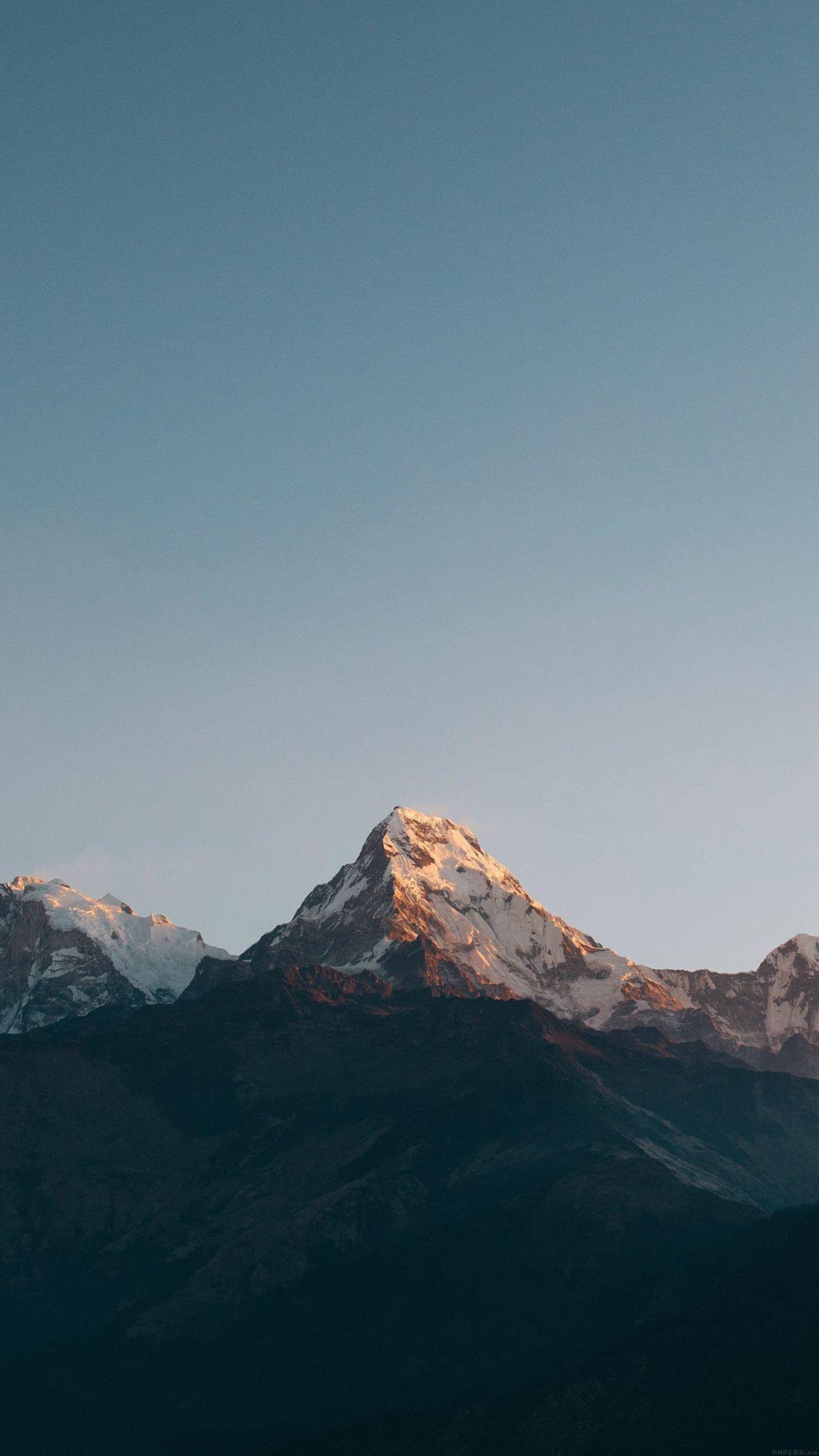 1242x2208 Lonely Mountain. Обои для iphone, Обои для мобильных телефонов