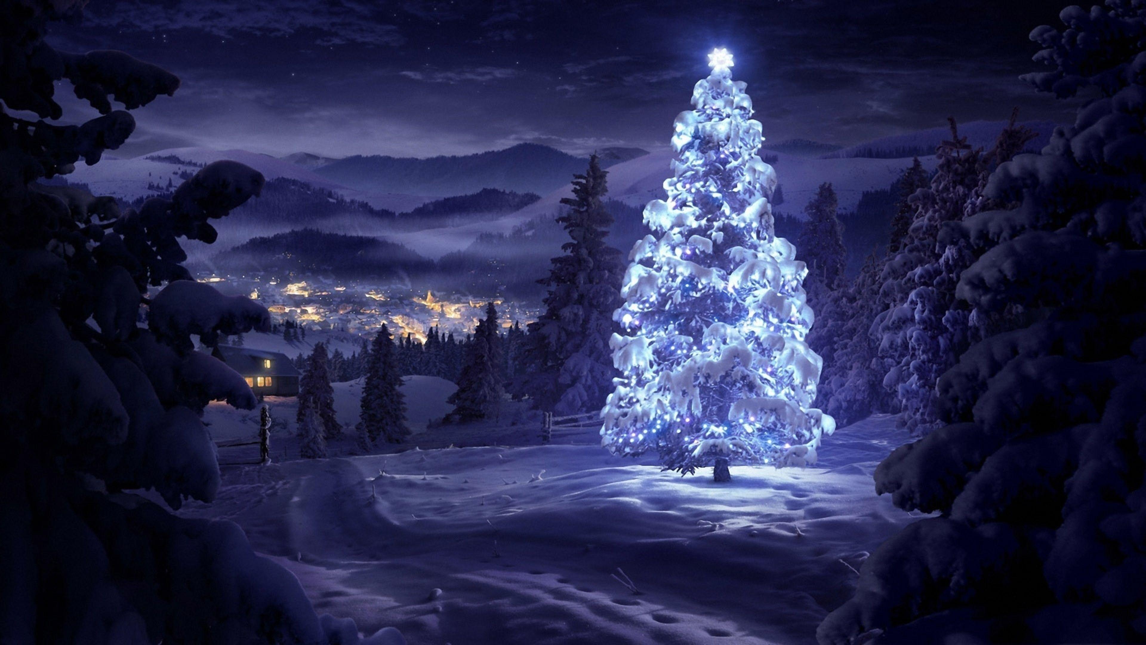 Đừng bỏ lỡ cơ hội tải những hình nền Giáng Sinh đẹp như tranh vẽ với cảnh núi non thiên nhiên tuyệt đẹp. Bạn sẽ cảm nhận được sự yên bình và đẹp mắt từ những bức hình này.