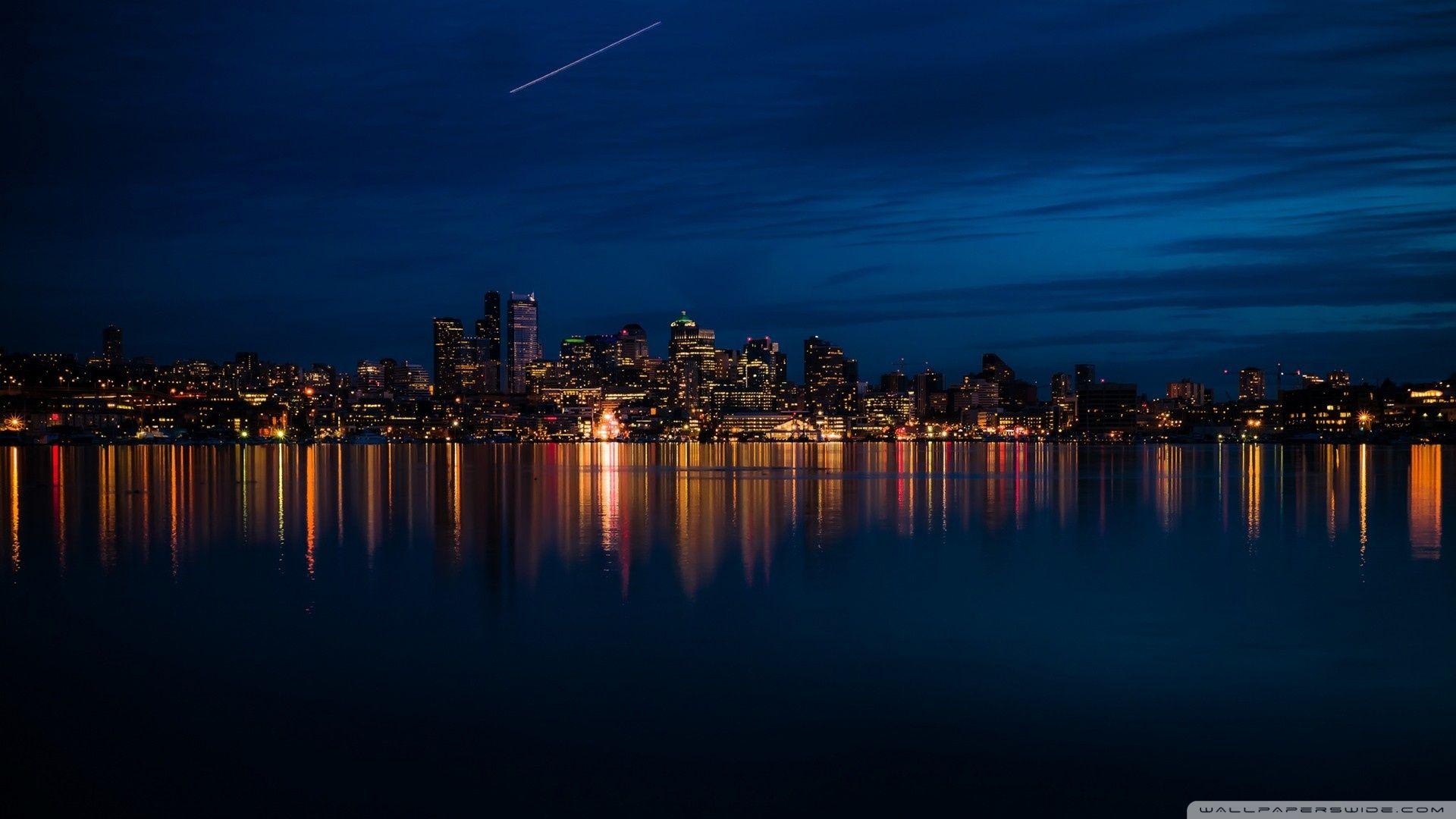 1920x1080 Night City Lights Ultra HD Desktop Background Wallpaper for 4K UHD TV : Widescreen & UltraWide Desktop & Laptop : Tablet