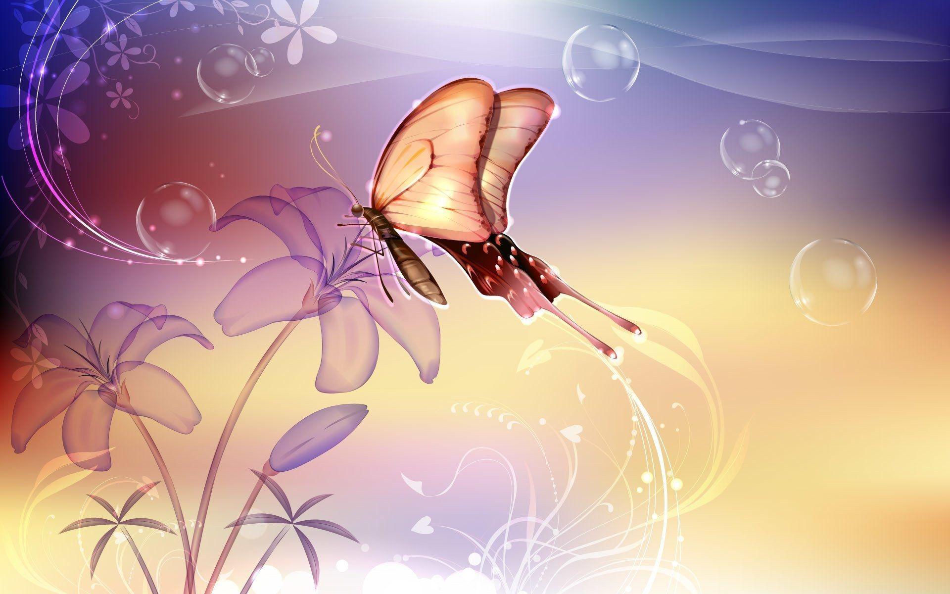 1920x1200 Animated Butterfly Wallpaper For Mobile Phone Cell