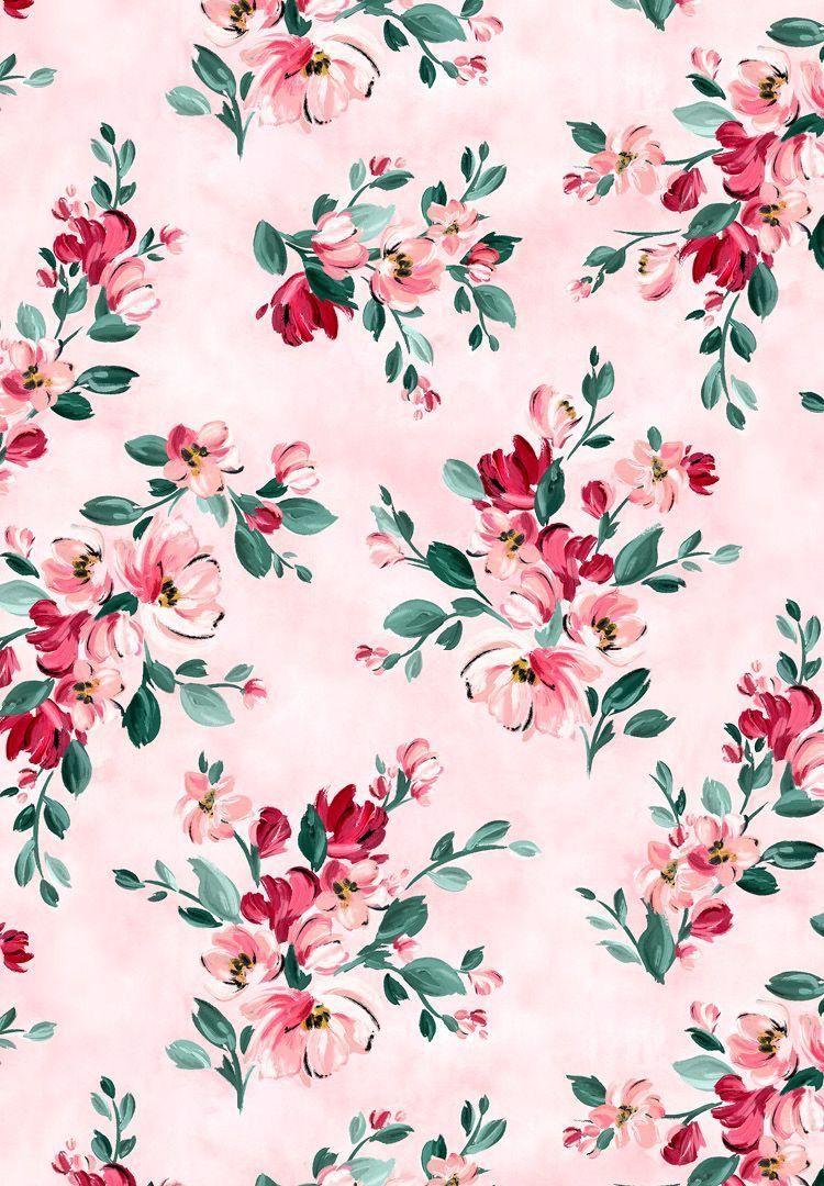 Flower Print Wallpapers - Top Free Flower Print Backgrounds - WallpaperAccess
