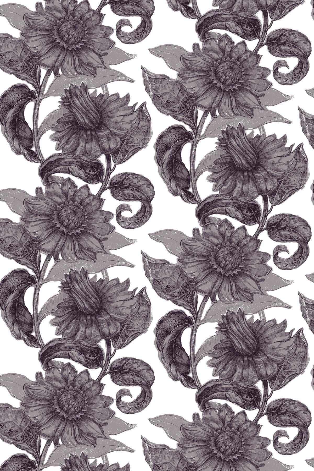 1200x1798 Timorous Beasties Wallcoverings Flower Solid