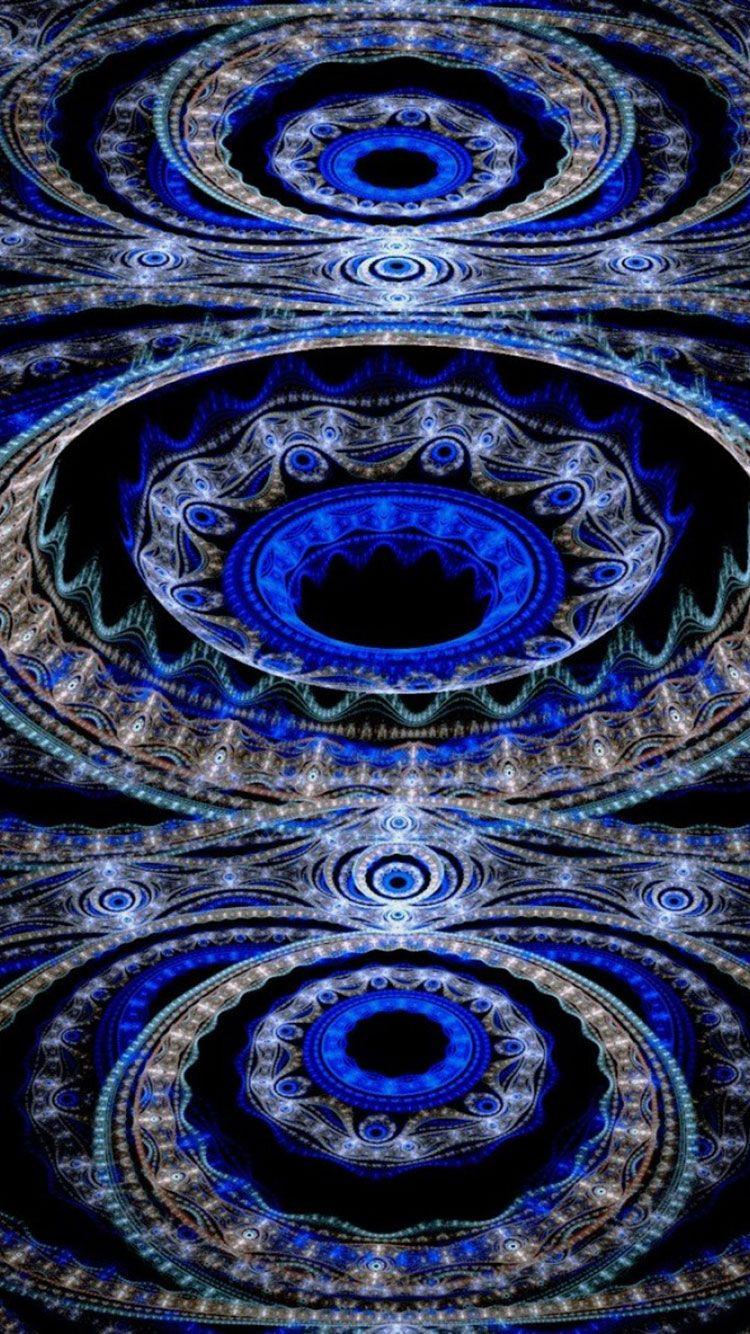 750x1334 Fractal Art iPhone Wallpaper