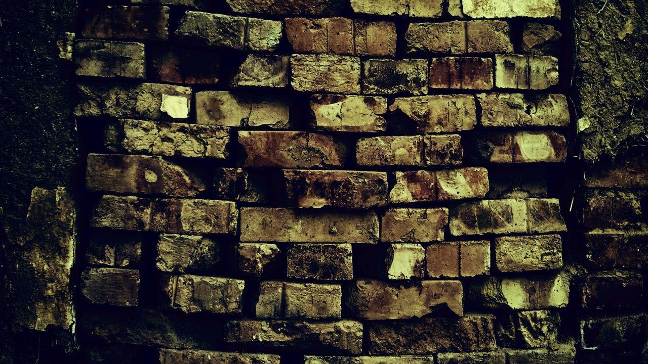1280x720 3D Brick Wallpaper Image