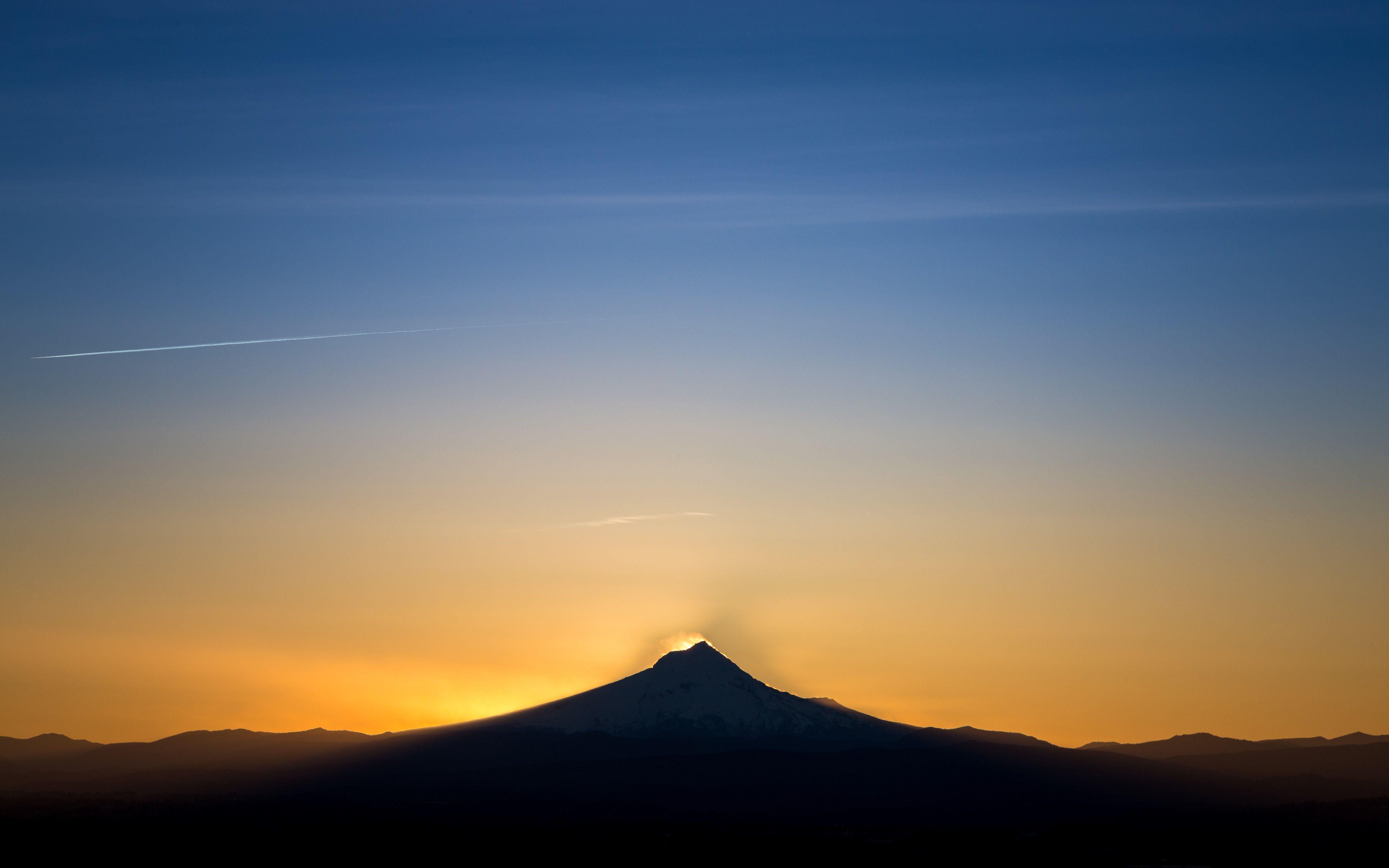 5120x3200 landscape, Mountain, Sunset Wallpaper HD / Desktop and Mobile