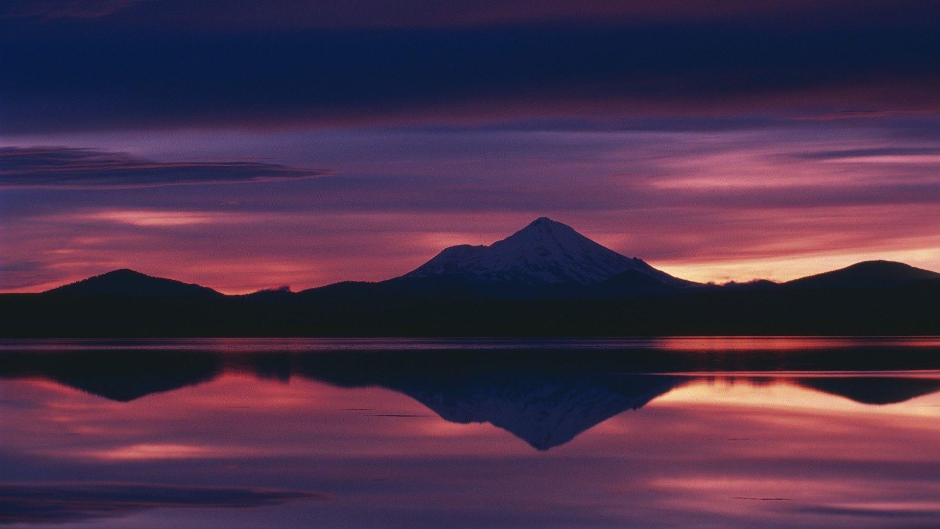 1920x1080 landscape, Nature, Mountain, Sunset, Sunrise, Sunlight Wallpaper