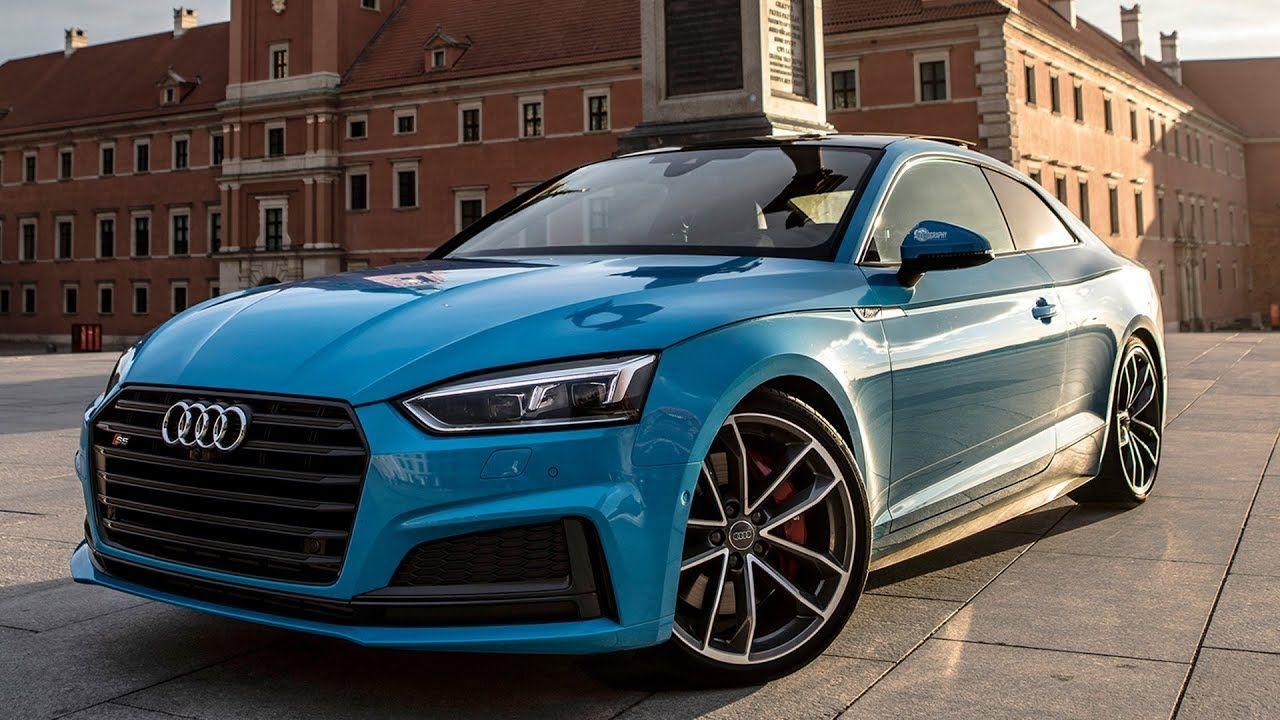 Audi a5 синяя