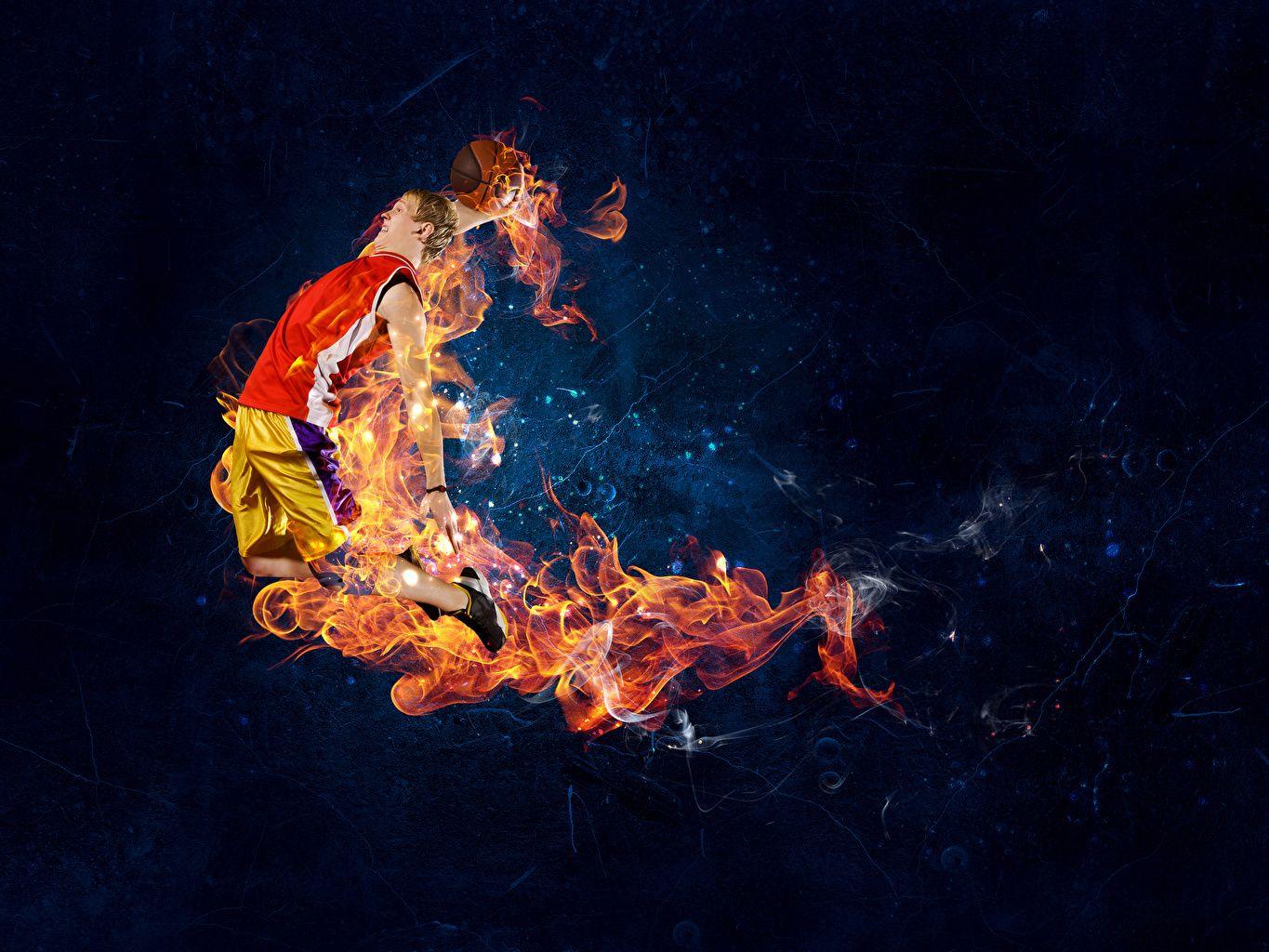 Basketball On Fire Wallpapers - Top Free Basketball On Fire Backgrounds