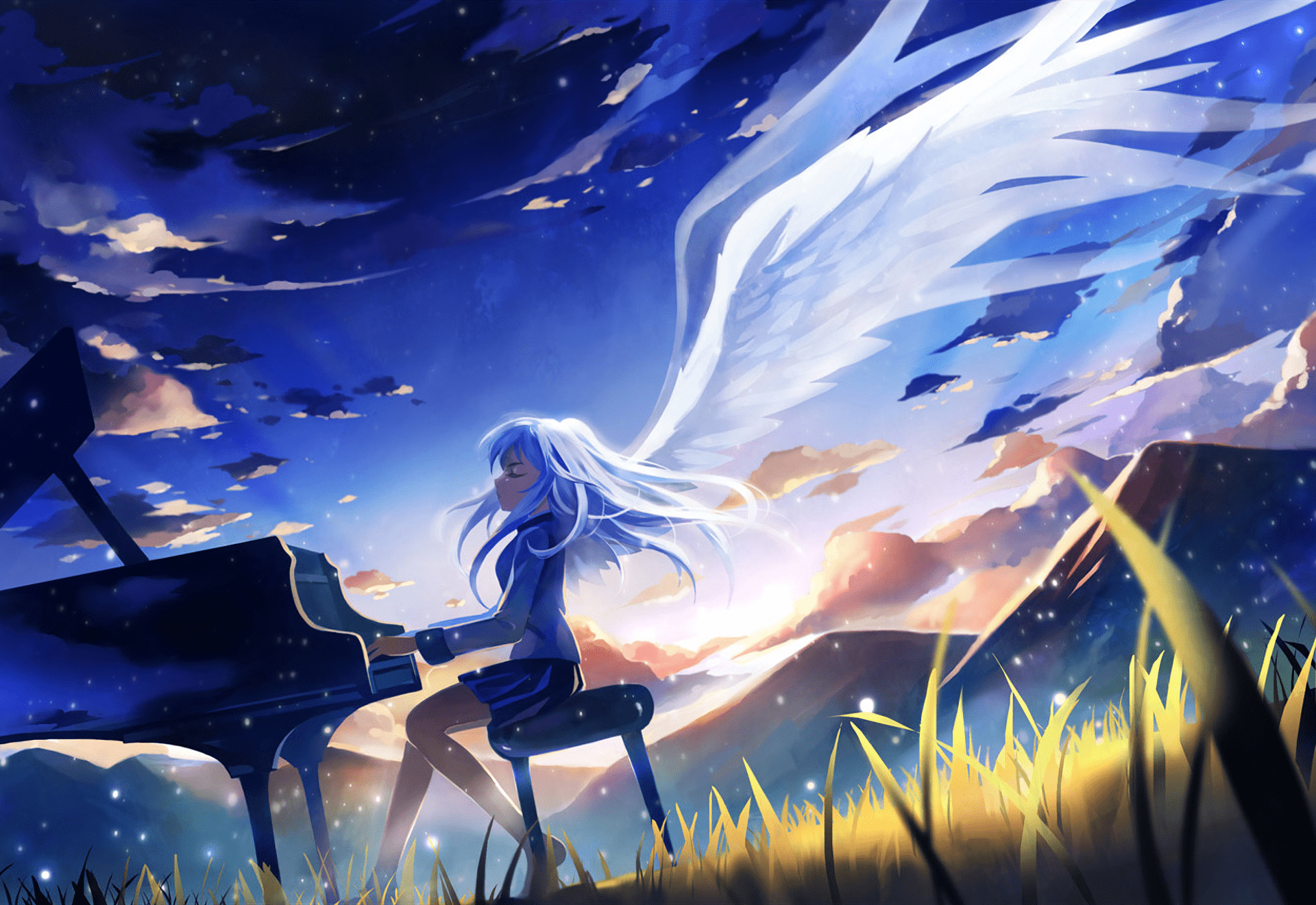 Anime Angel Beats Wallpapers - Top Free Anime Angel Beats Backgrounds -  WallpaperAccess