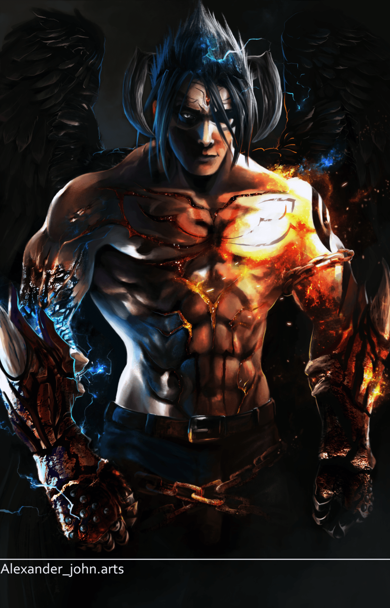1284x2000 Heihachi Mishima Wallpaper. Heihachi