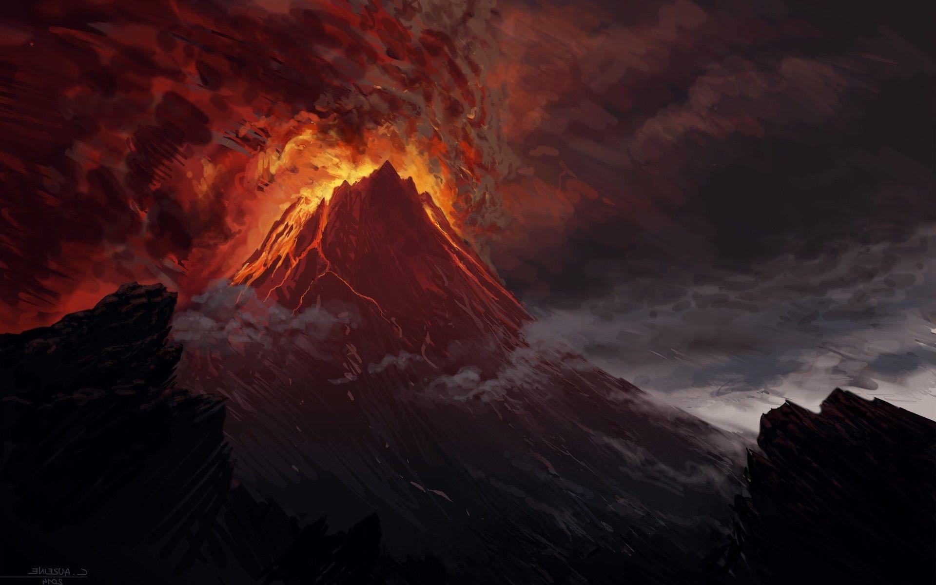 1920x1200 Mt. Doom Wallpaper. Dr. Doom Wallpaper