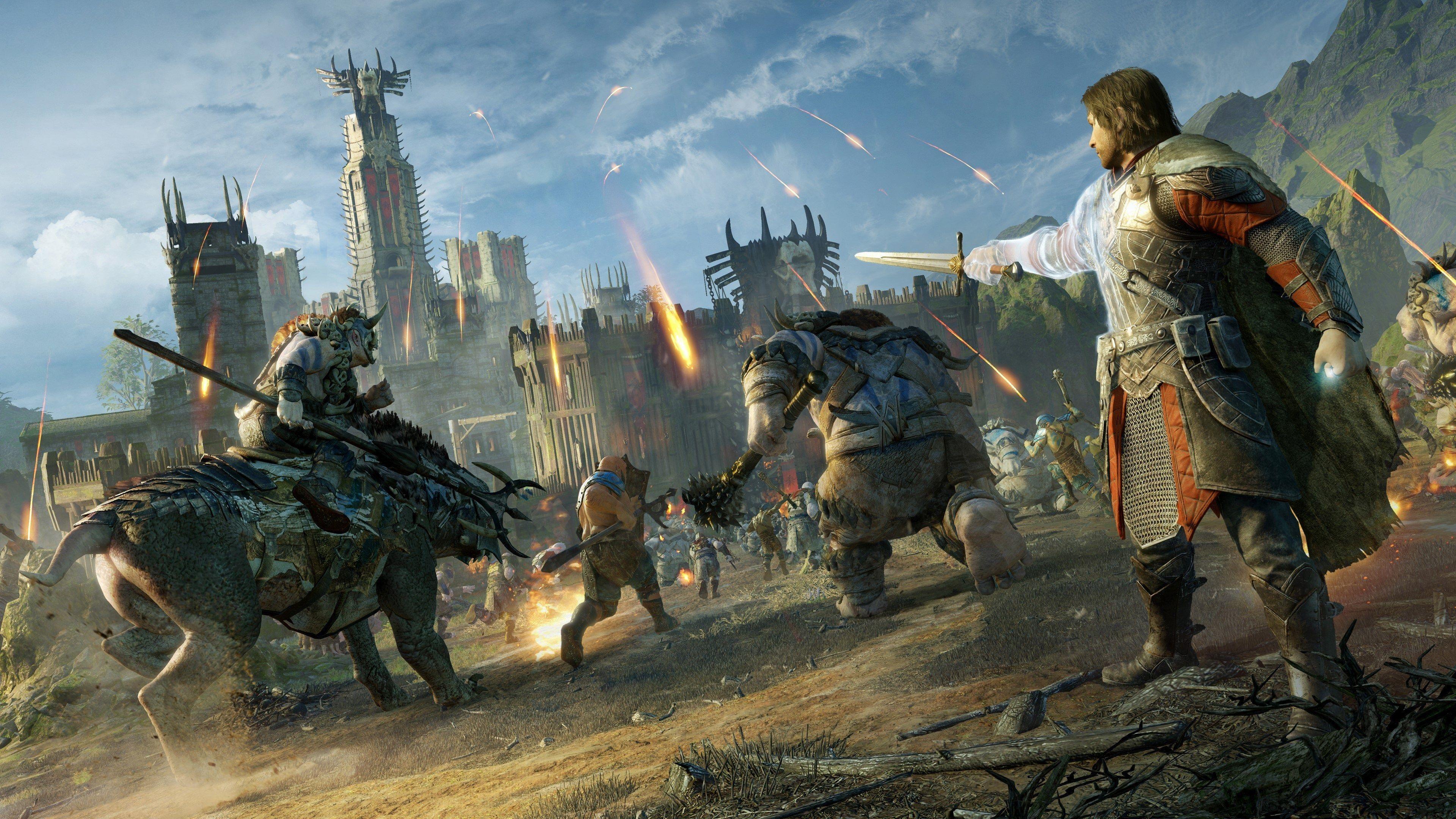 3840x2160 3840x2160 middle earth shadow of mordor 4k HD wallpaper