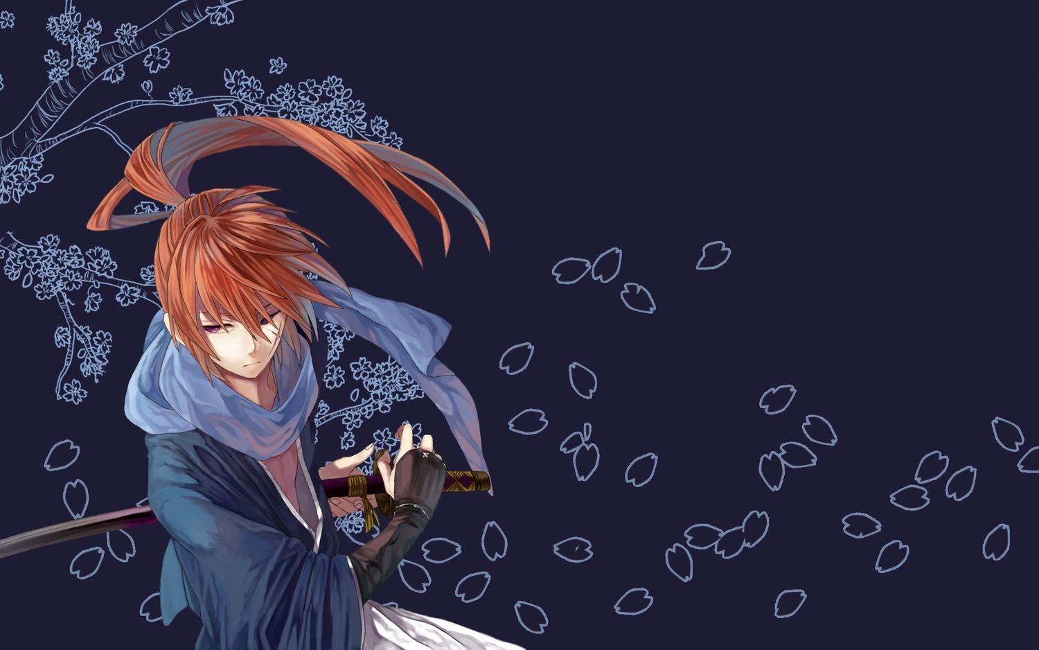 Papeis de parede Rurouni Kenshin Beijo Anime baixar imagens