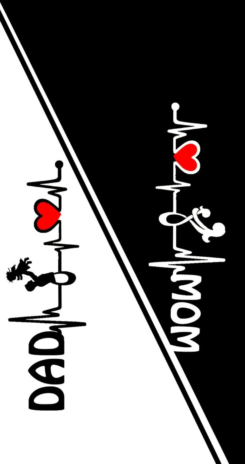 1016x1920 i love my mom and dad wallpaper لم يسبق له مثيل الصور + tier3.xyz