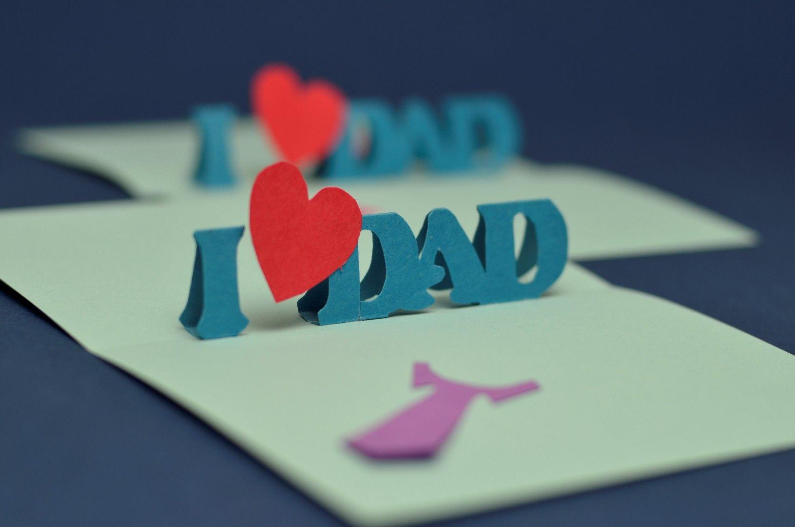1631x1080 Free Father's Day Pop Up Card Tutorial and Template Pop