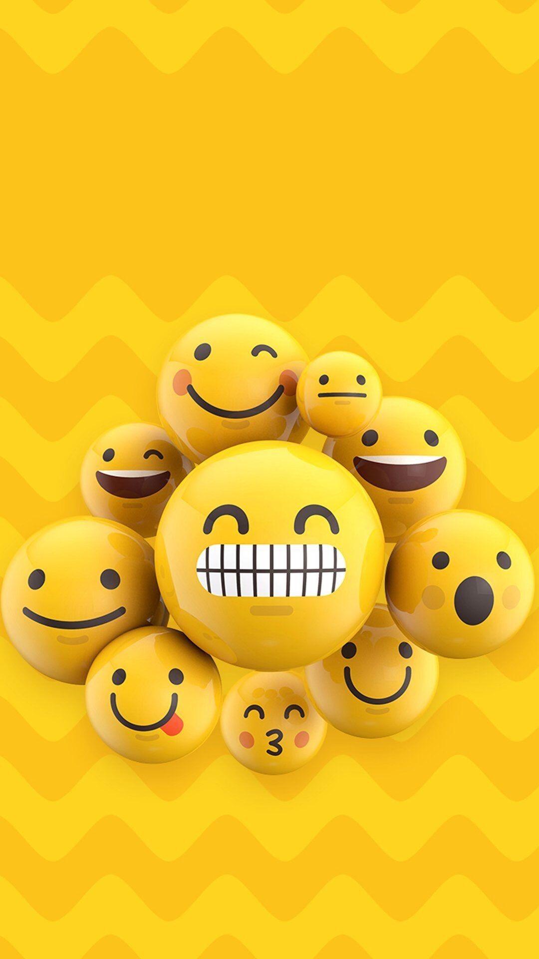 1080x1920 iPhone Cool Wallpaper Emoji