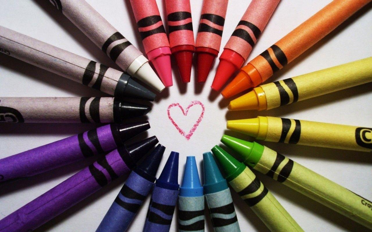 1280x800 Cute Crayon Wallpaper 23283 1280x800px