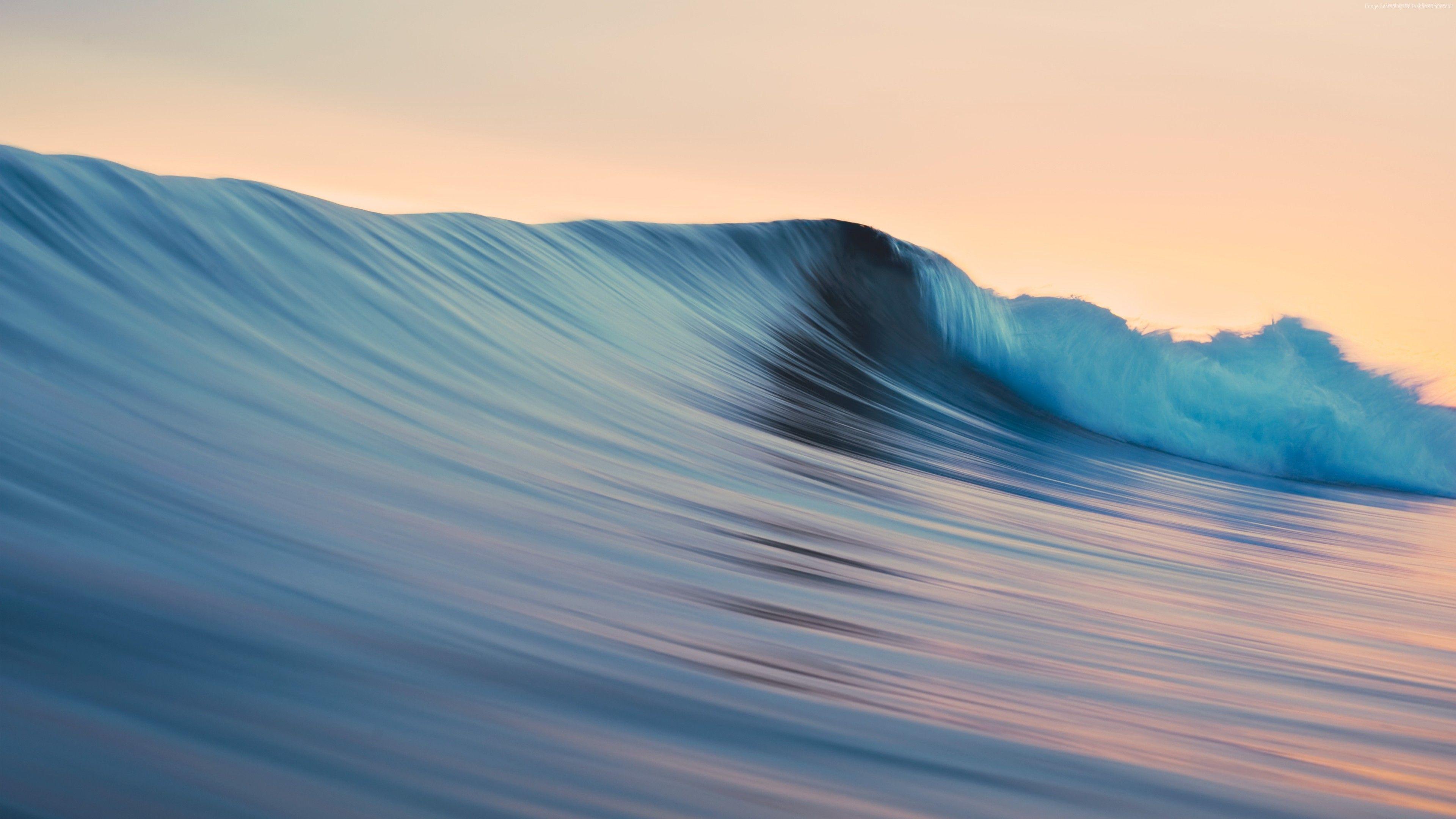 3840x2160 Wallpaper Apple, iOS 4k, 5k, live wallpaper, live photo, wave