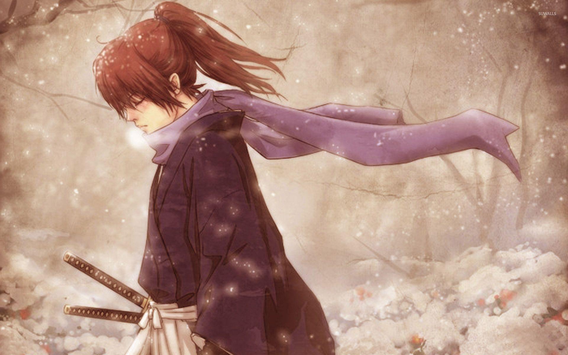 Rurouni Kenshin Anime Kenshin Himura 4K Wallpaper iPhone HD Phone #1341l