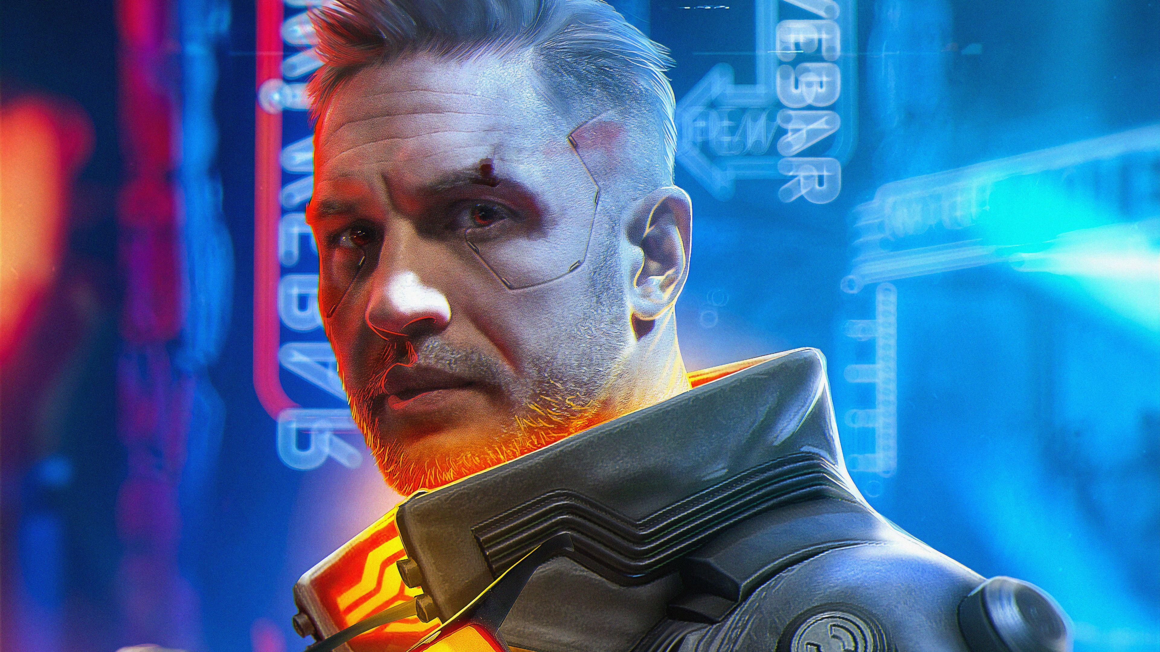 3840x2160 Tom Hardy Cyberpunk HD Games, 4k Wallpaper, Image, Background, Photo and Picture