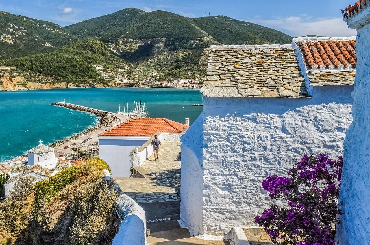 1280x850 Greece Skopelos Architecture