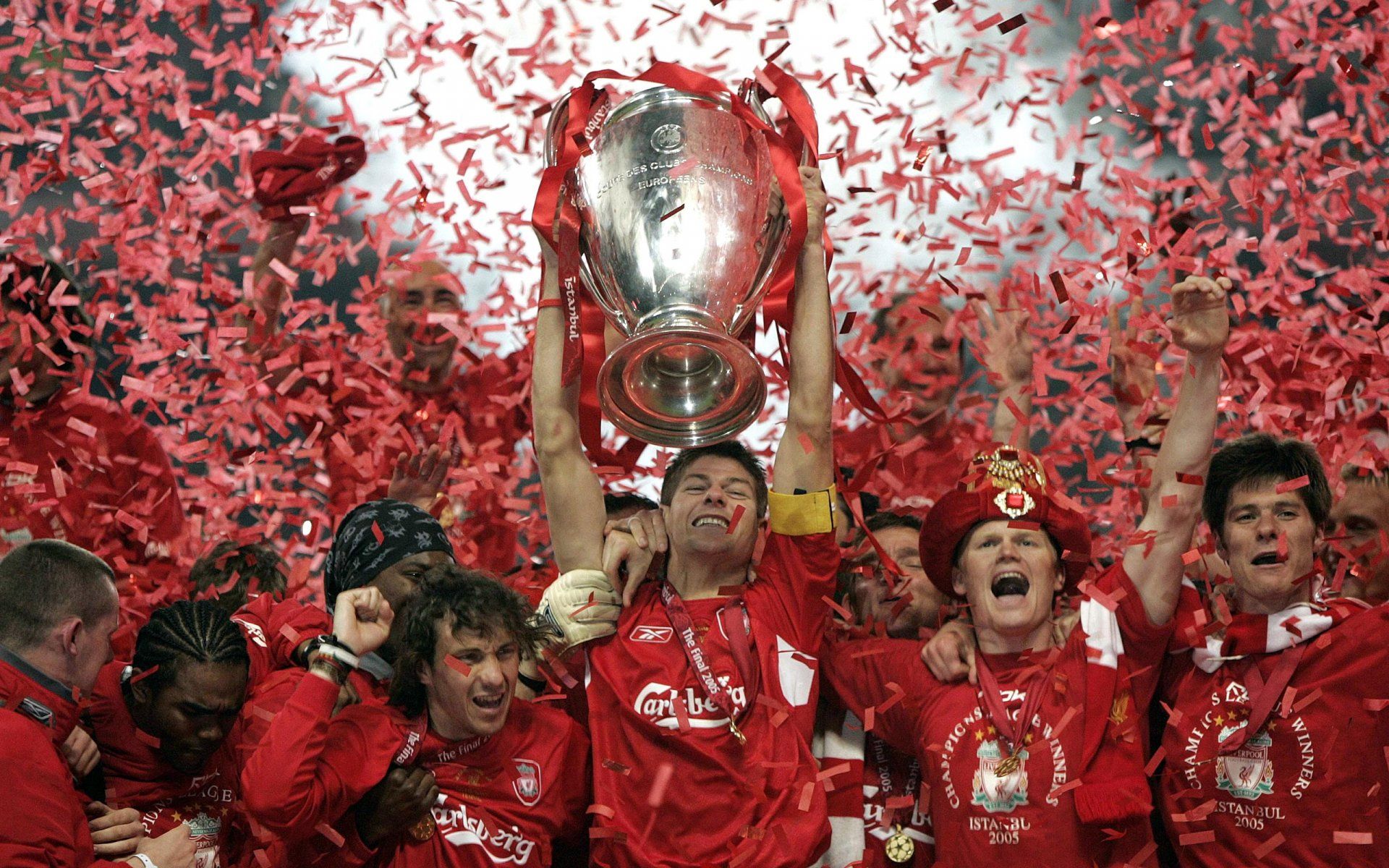 1920x1200 Liverpool F.C. Champions Celebration HD Wallpaperx1600